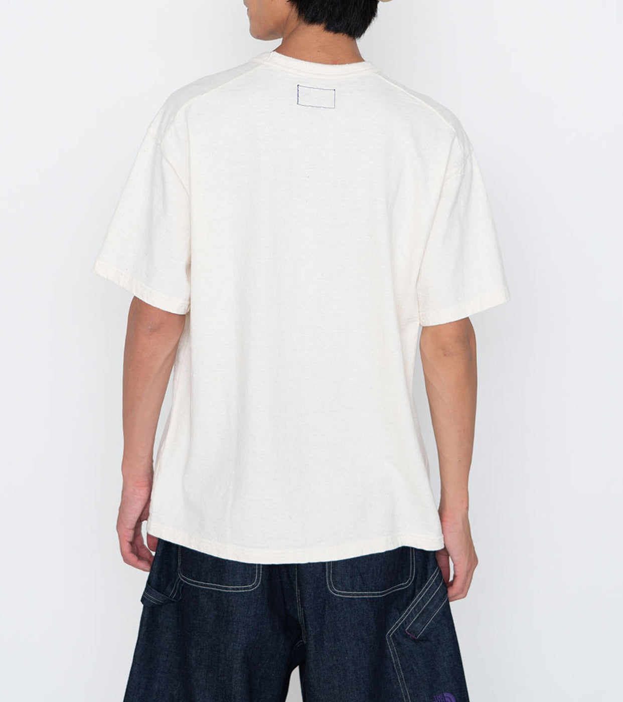 FFFES Embroidered Graphic Tee , Natural