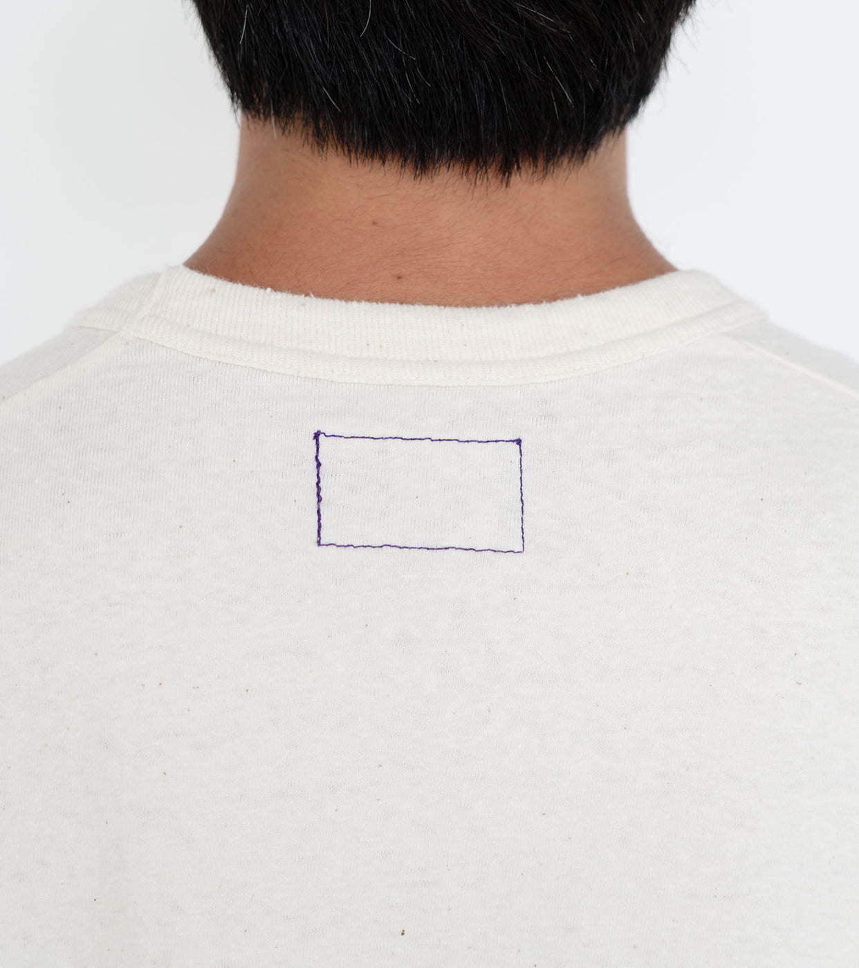 FFFES Embroidered Graphic Tee , Natural