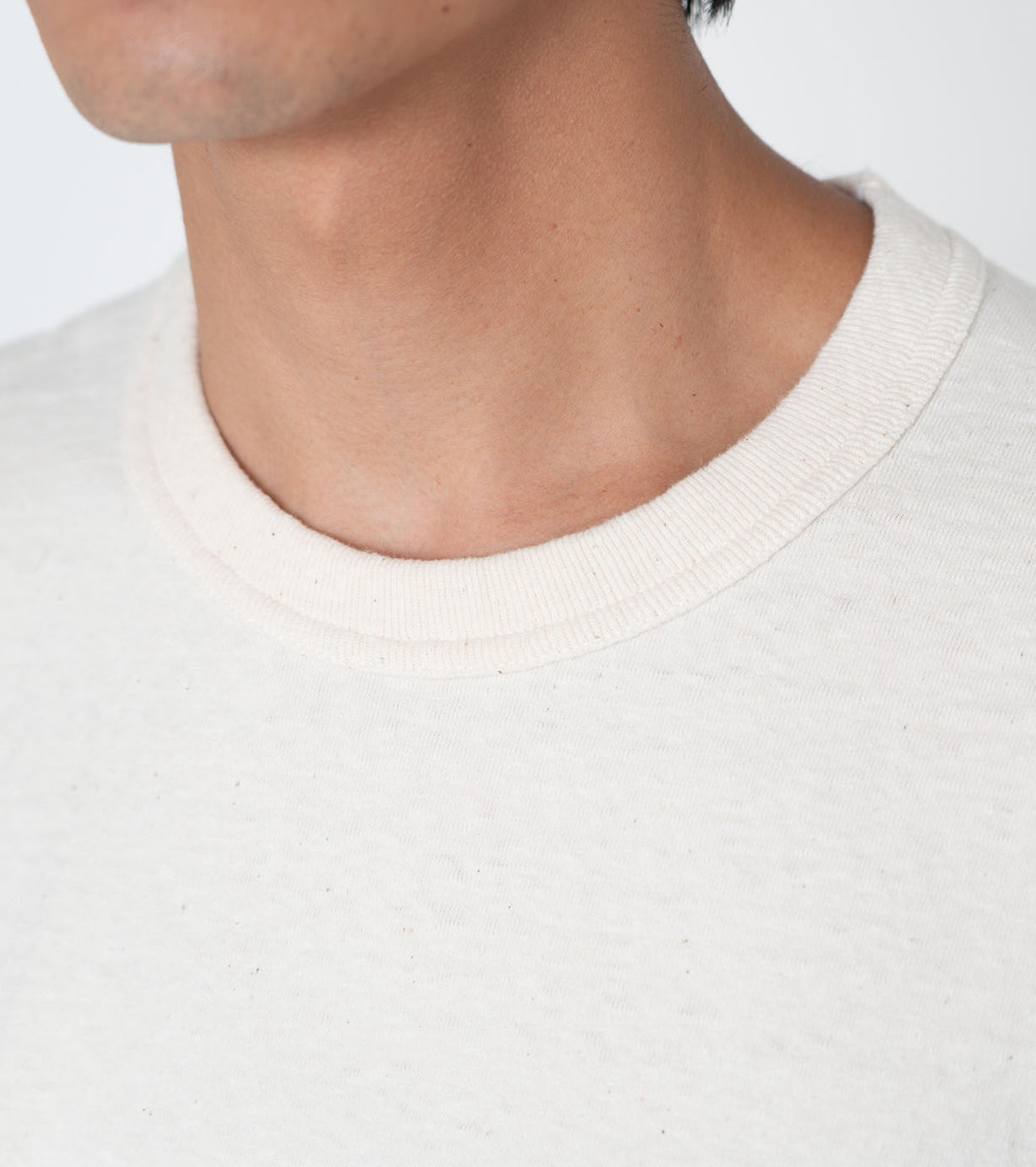 FFFES Embroidered Graphic Tee , Natural