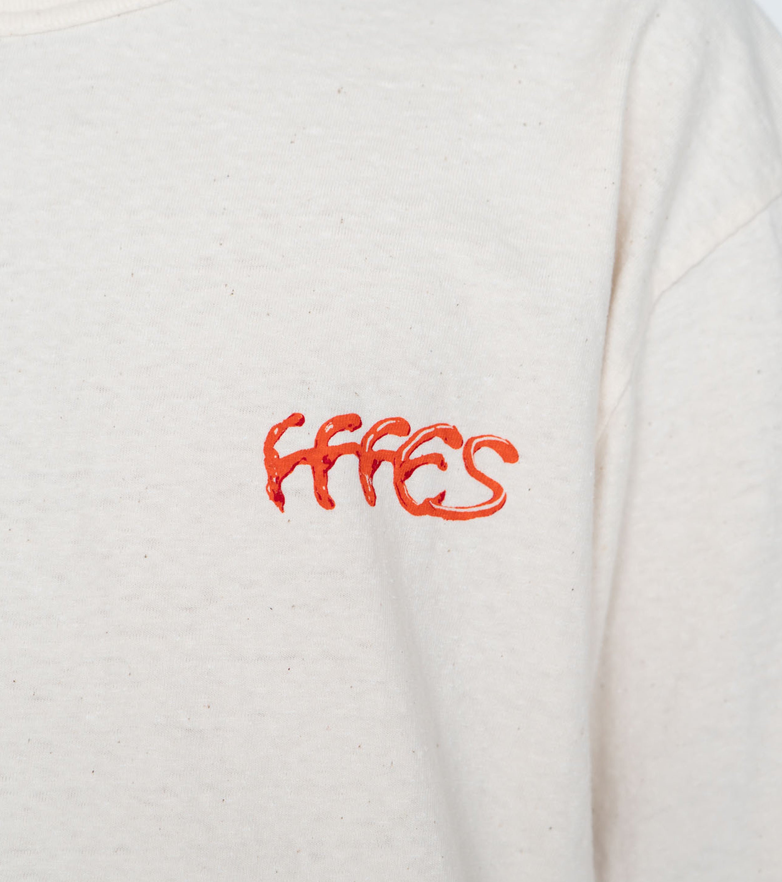 F F F E S グラフィック  ティーシャツ, Natural