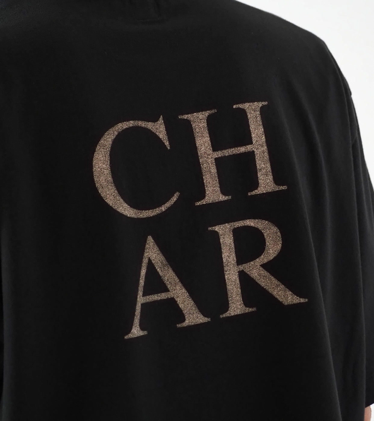 blurhms ROOTSTOCK COAL Print Tee WIDE , Ink Black