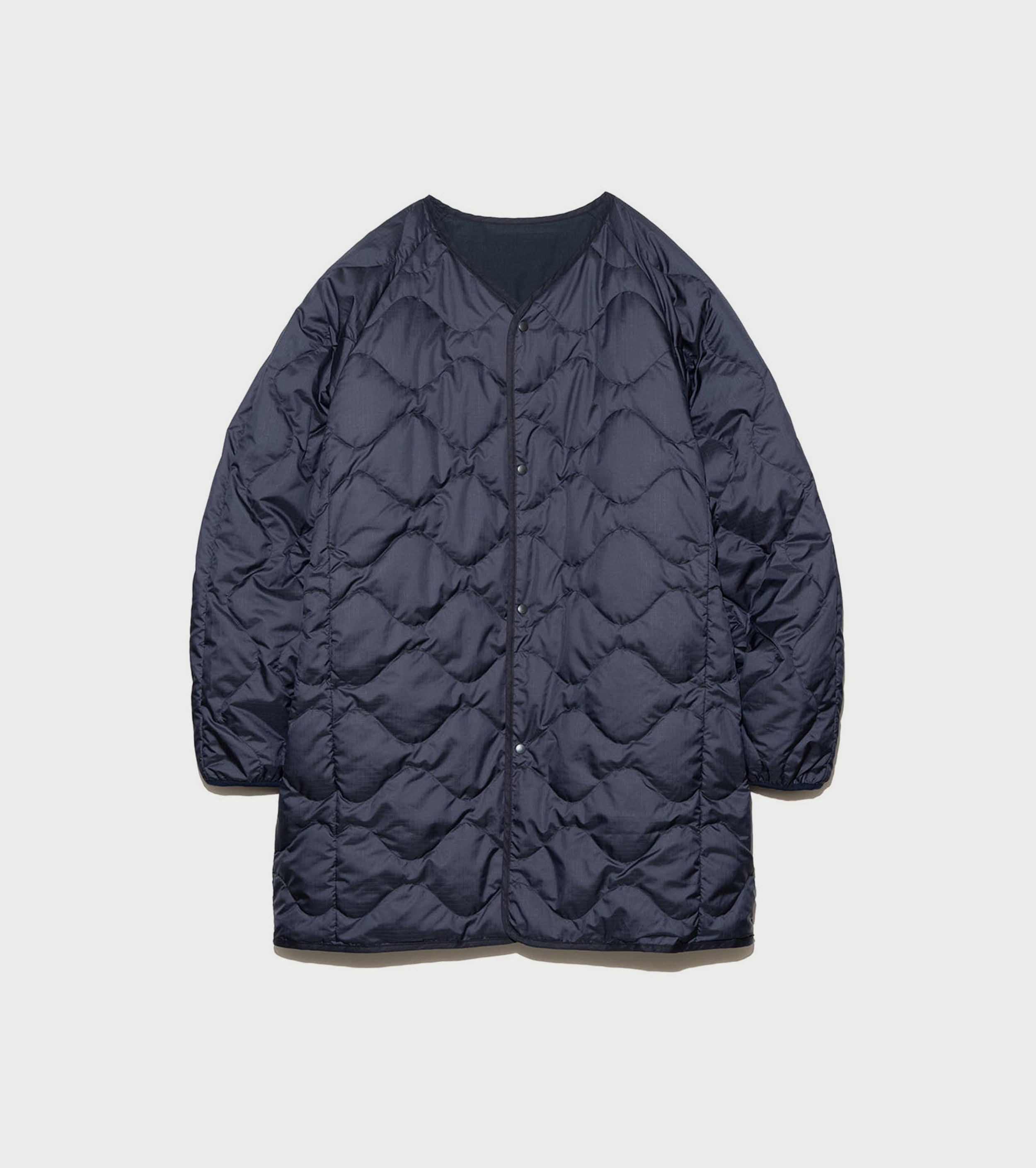 nanamica Reversible Down Coat, Dark Navy