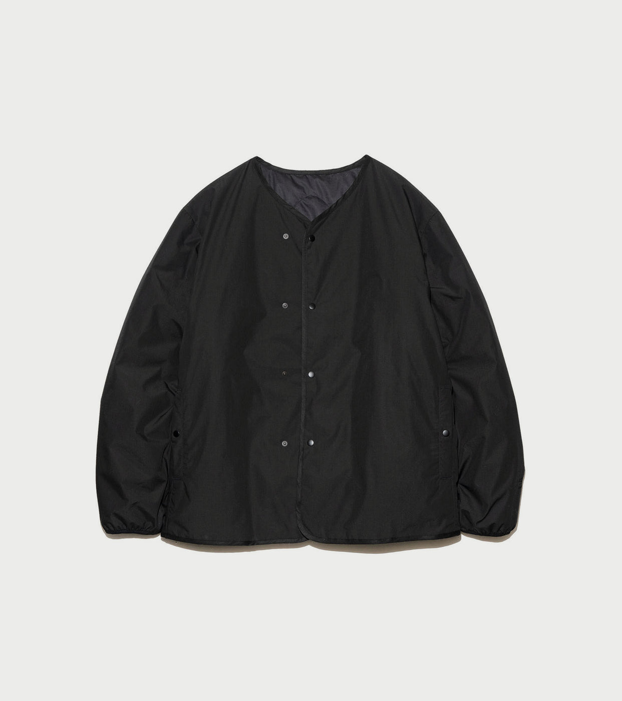 nanamica Reversible Down Cardigan, Charcoal