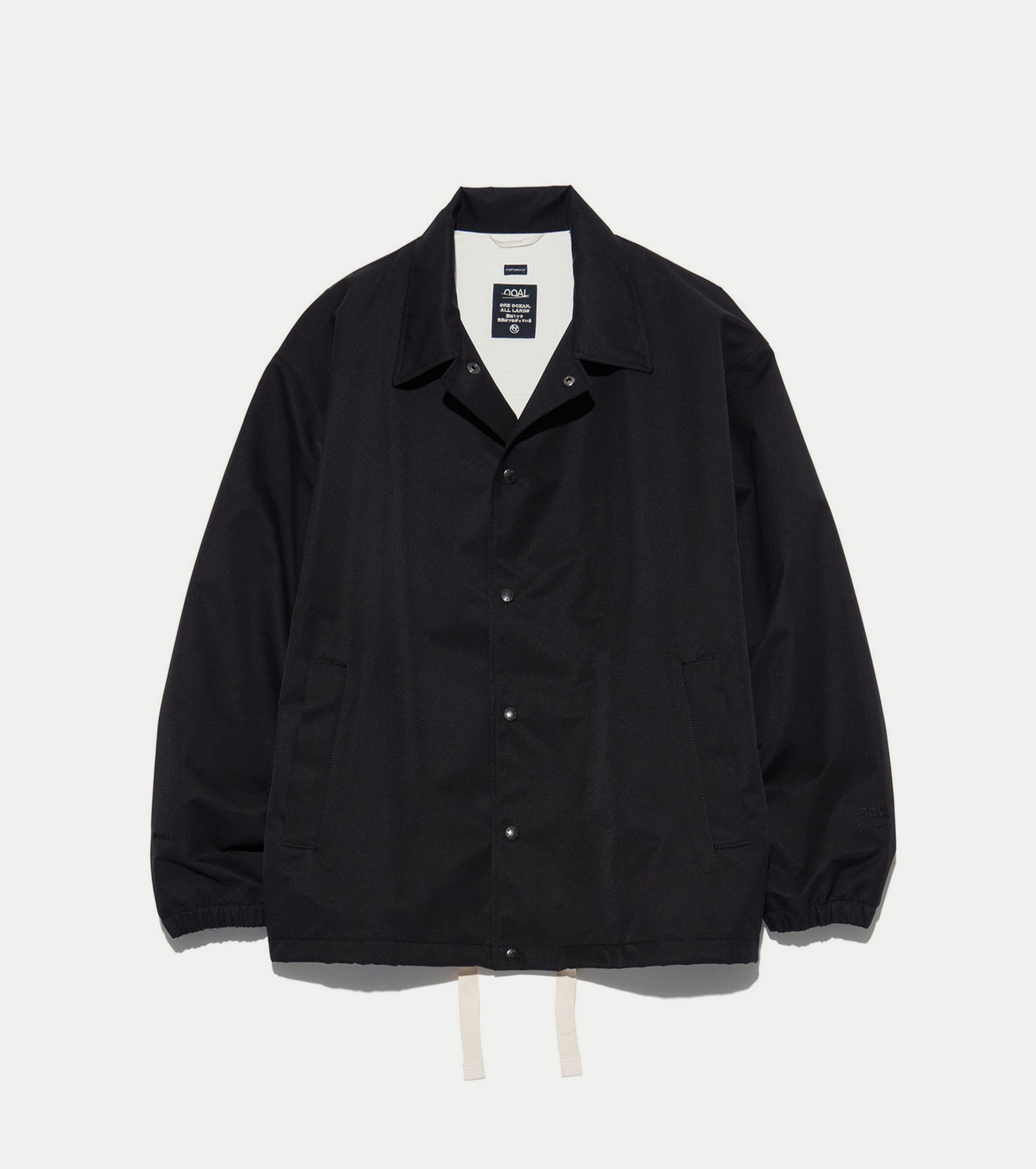 nanamica 2L ゴアテックス コーチ ジャケット, Black – Navyblue