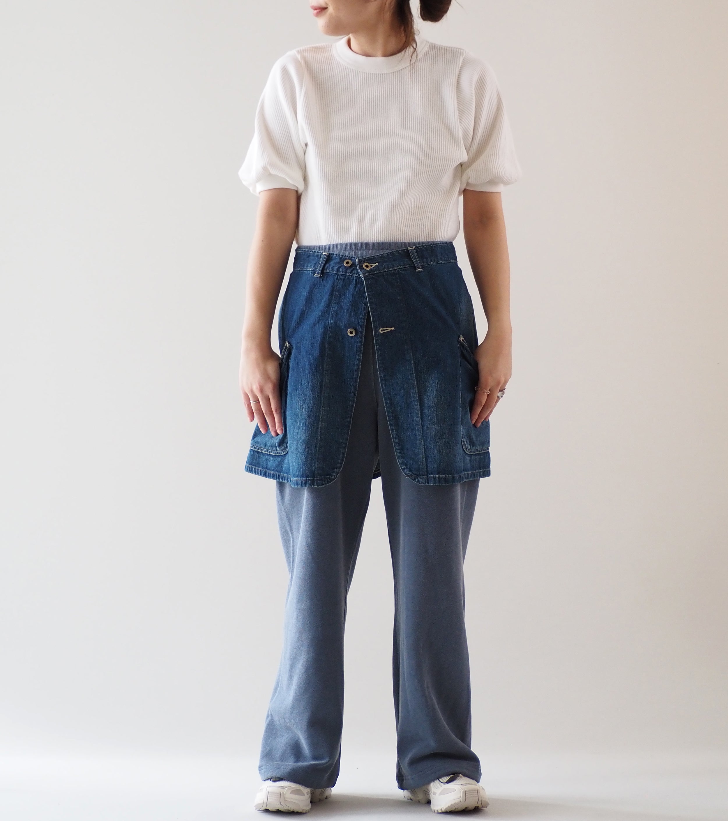 orslow Denim Overwrap Skirt , Denim Used