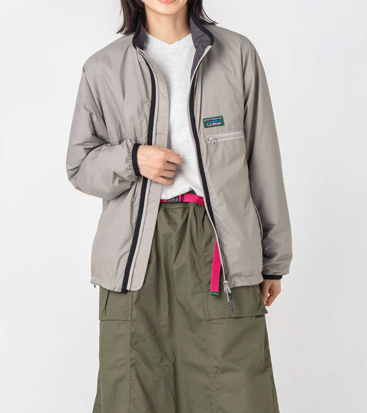 L.L.Bean JAPAN EDITION Women's Searsmont Jacket, Cement