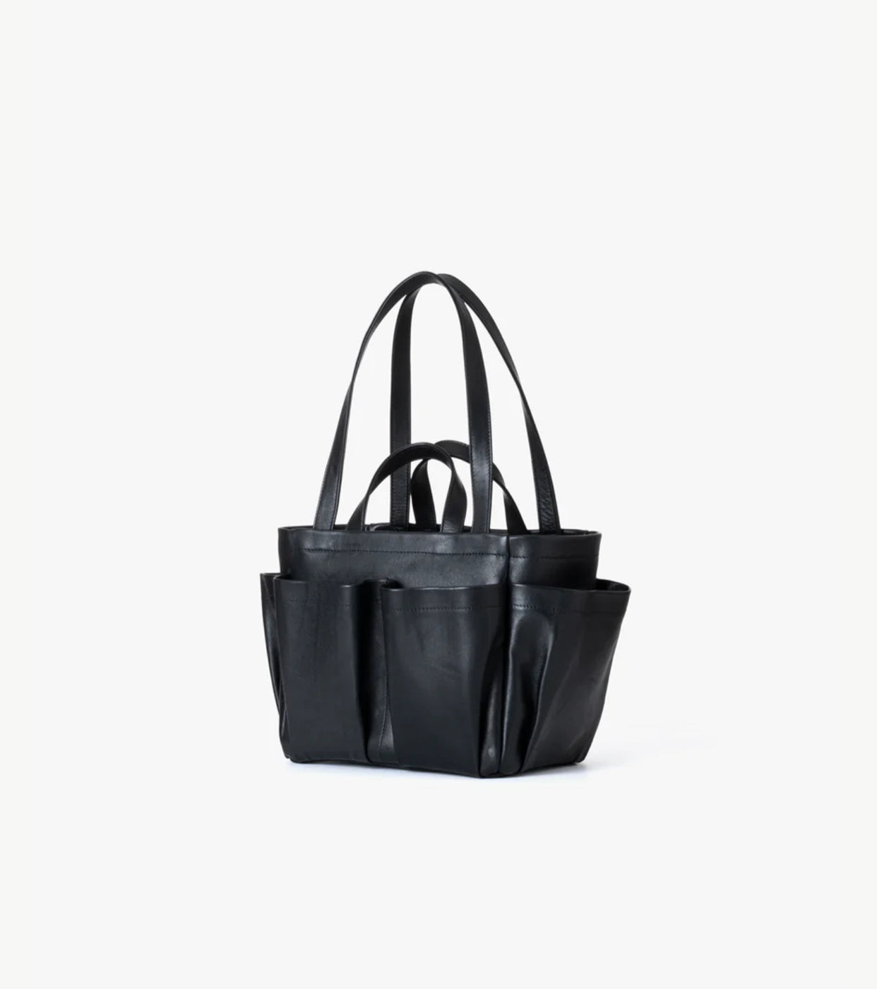 Aeta DOUBLE HANDLE TOTE : Black