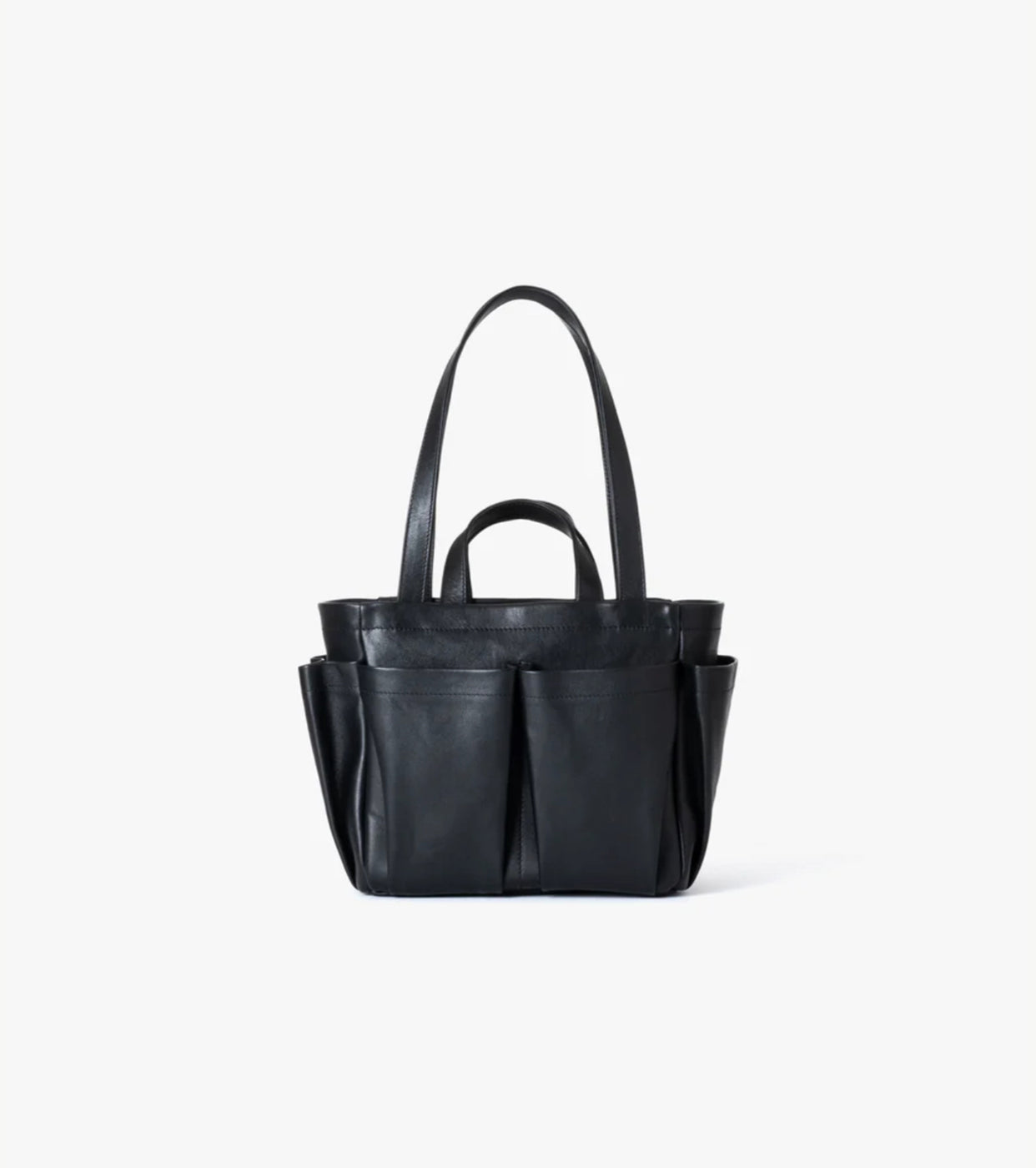 Aeta DOUBLE HANDLE TOTE : Black
