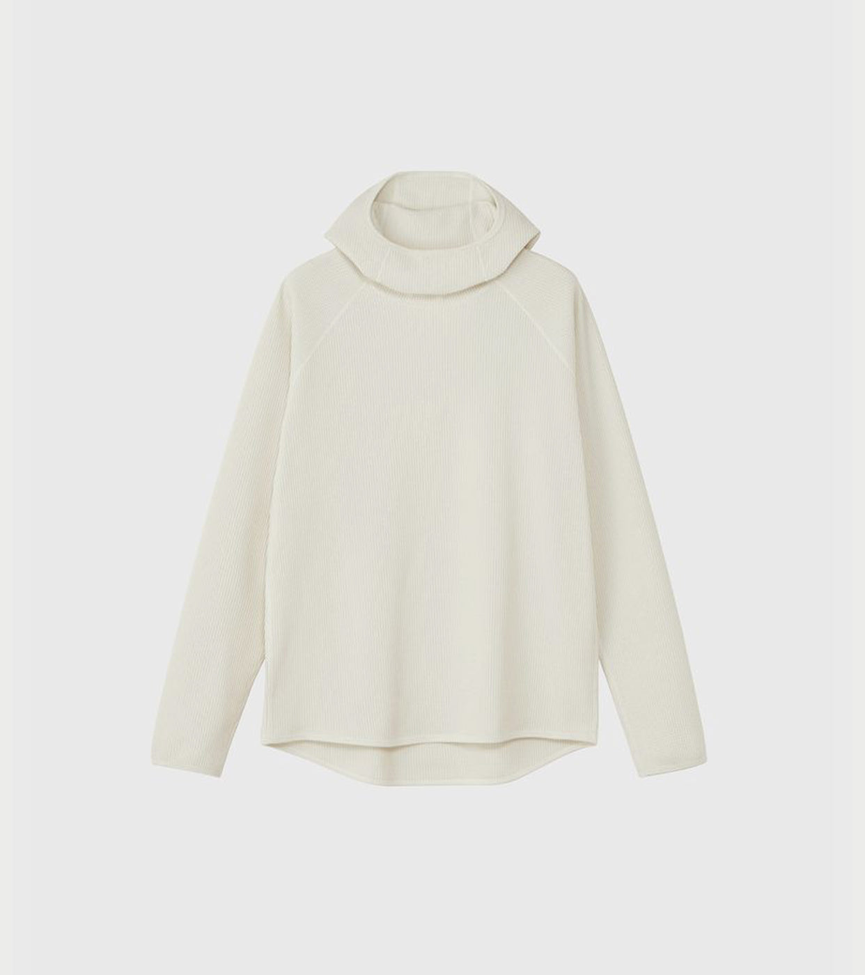 Goldwin Waffle Light Long Sleeve Hoodie , Ivory