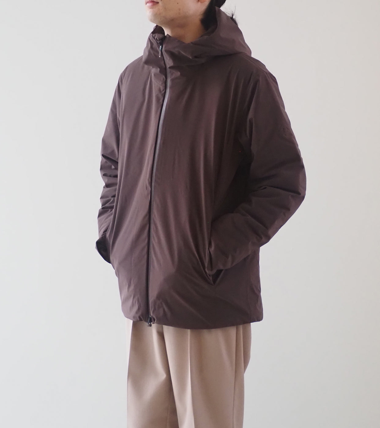 MIZUSAWA INVISIBLE DOWN JACKET "INV-06" ,Black