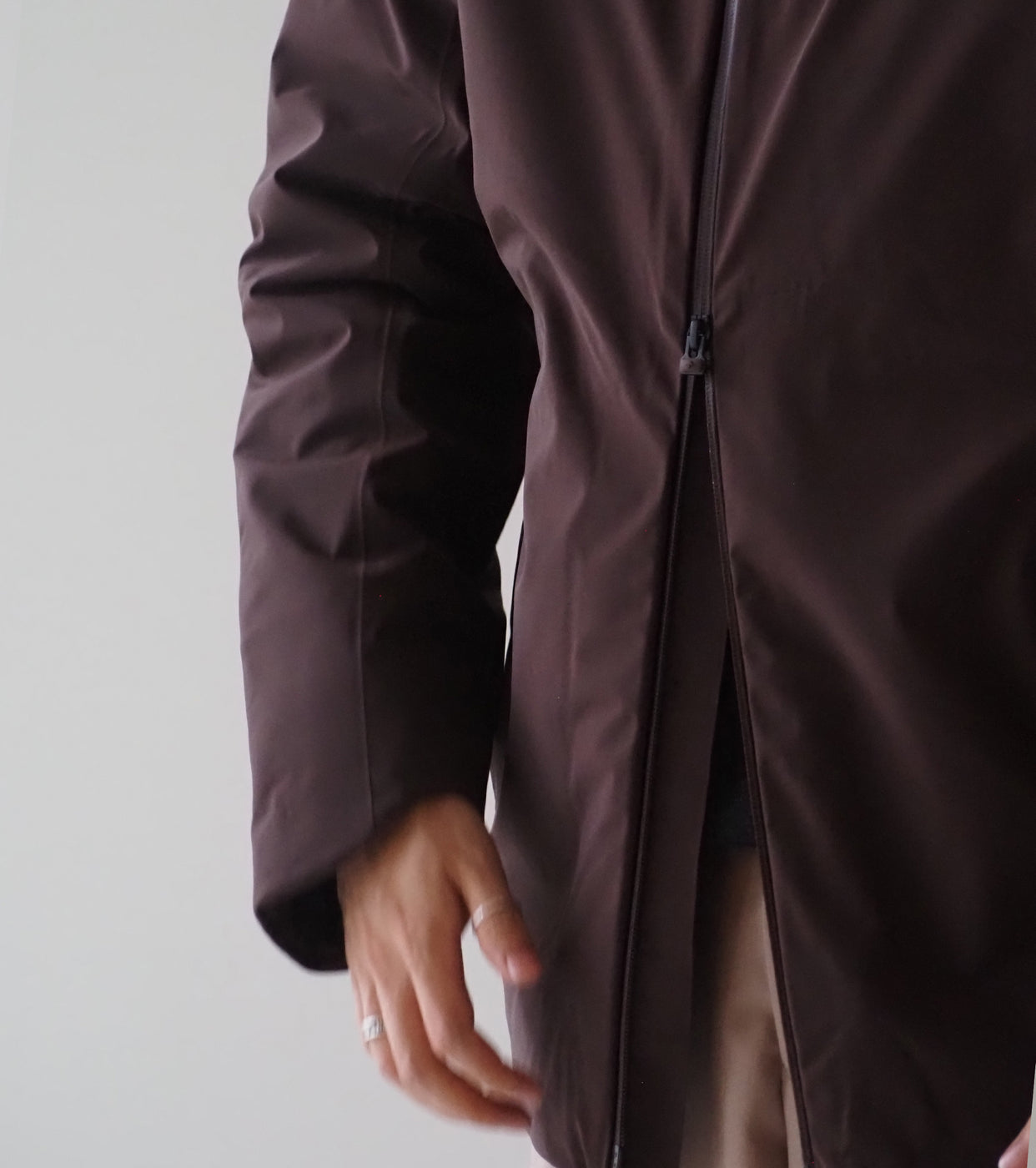 MIZUSAWA INVISIBLE DOWN JACKET "INV-06" ,Black