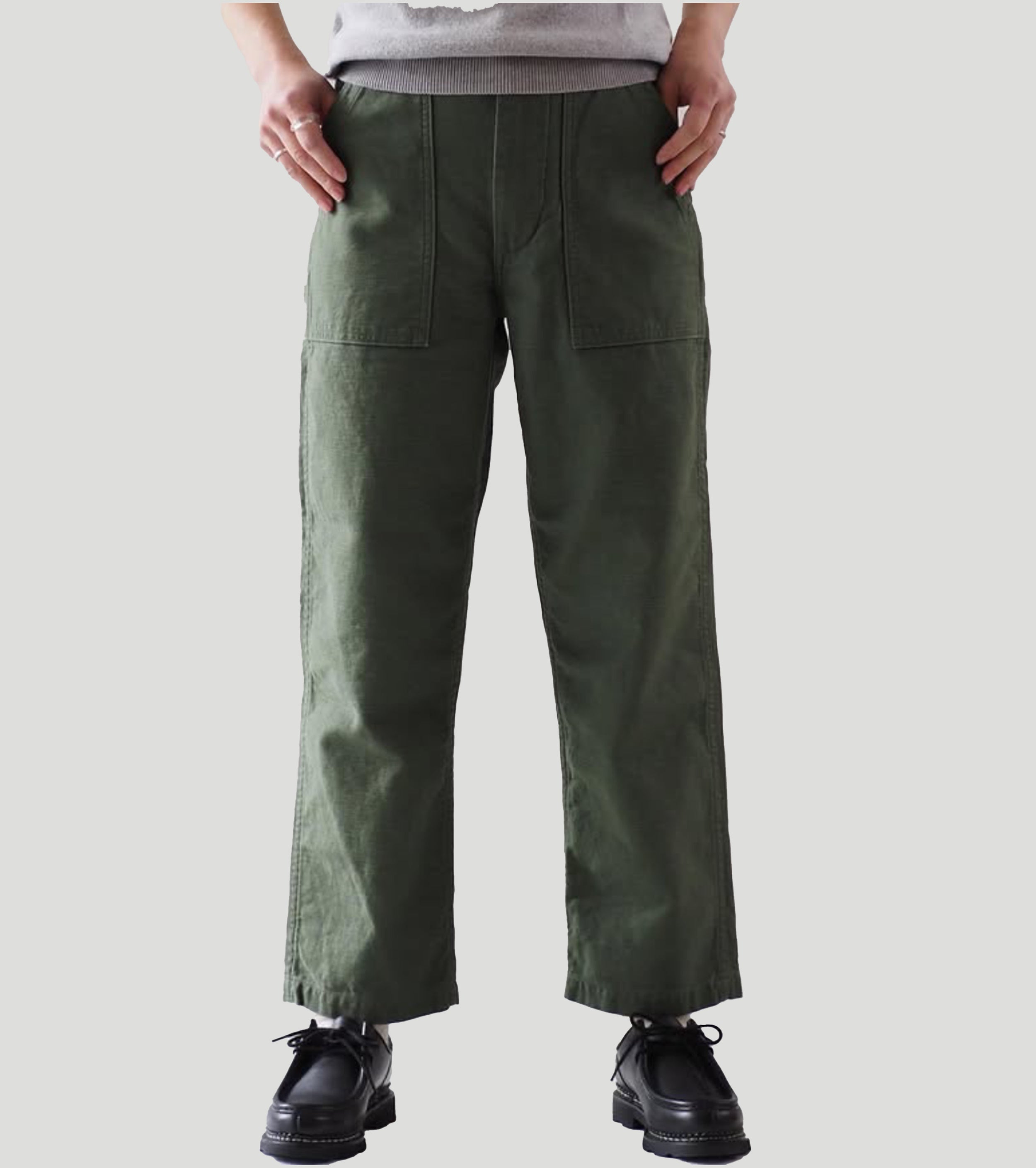 orslow  Short Length US ARMY Fatigue Pants , Green Used