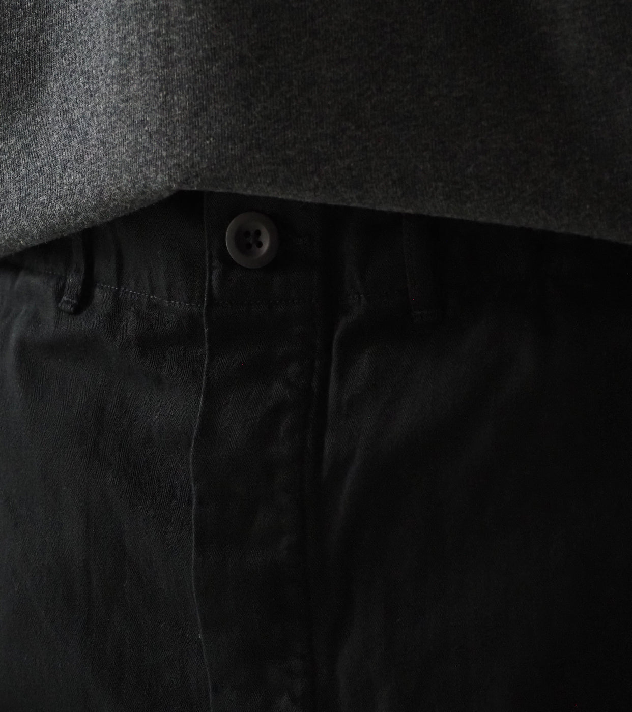 orslow WIDE FIT FRENCH WORK PANTS <UNISEX> , Black