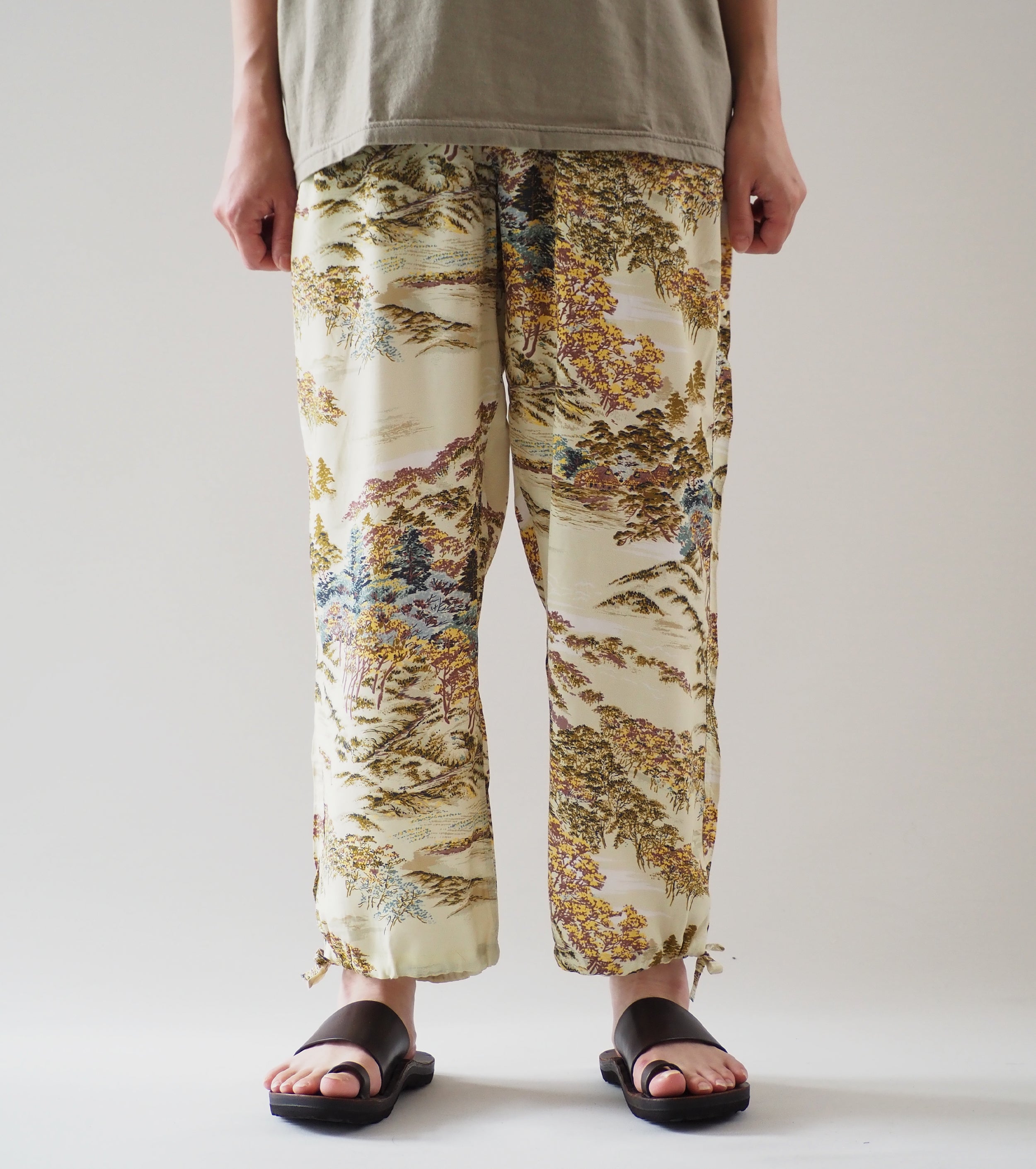 orslow Hawaiian  Takumi  Pants, Yellow
