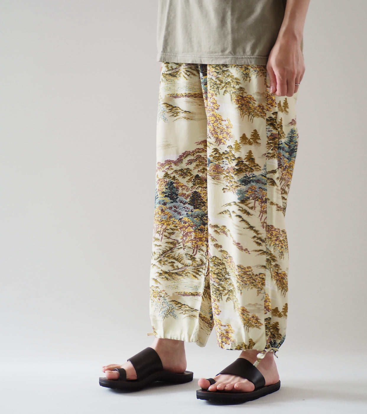 orslow Hawaiian  Takumi  Pants, Yellow