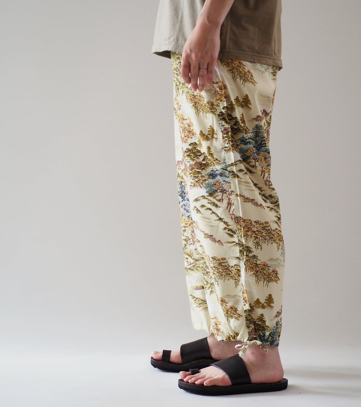 orslow Hawaiian  Takumi  Pants, Yellow