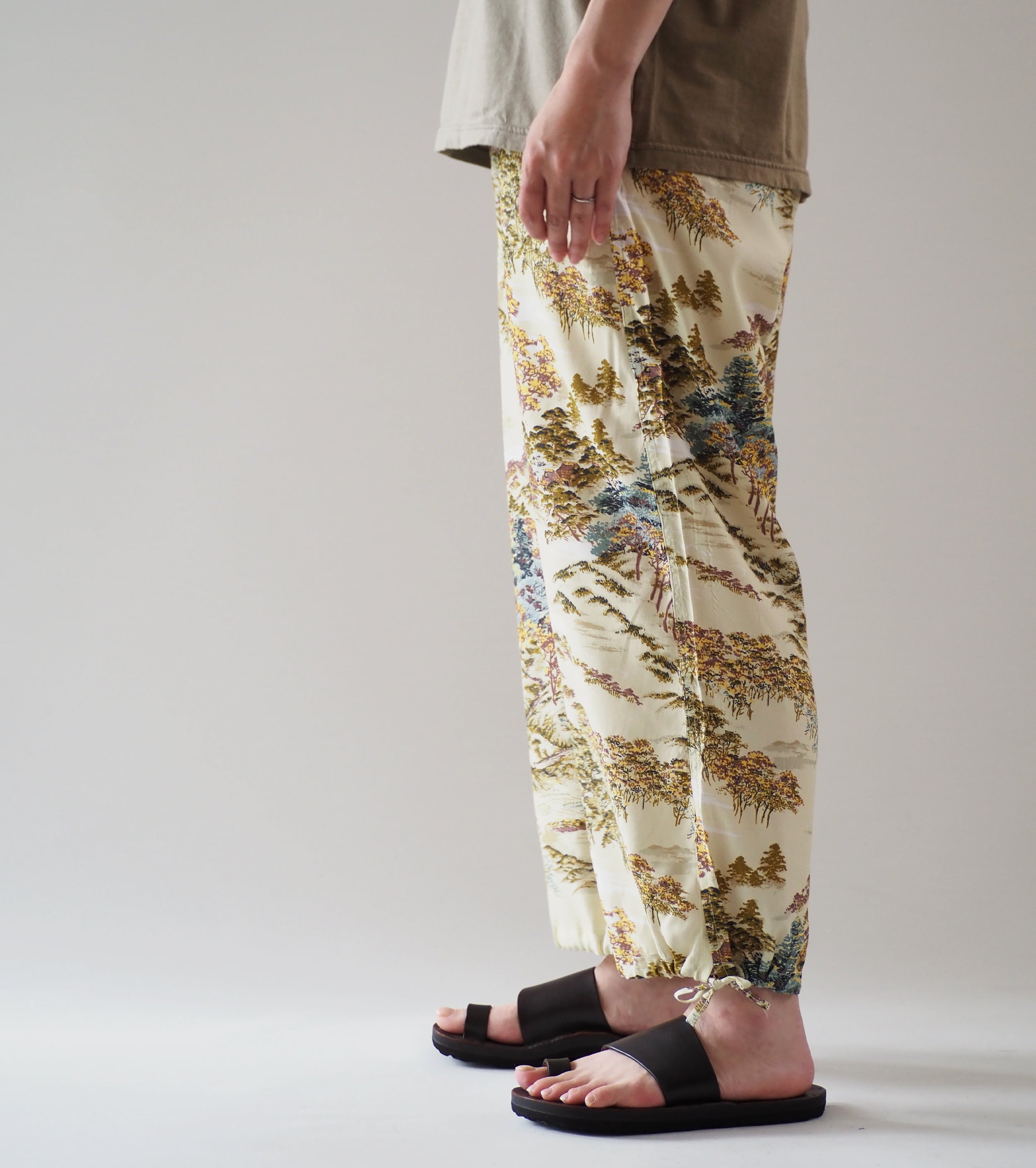 orslow Hawaiian  Takumi  Pants, Yellow