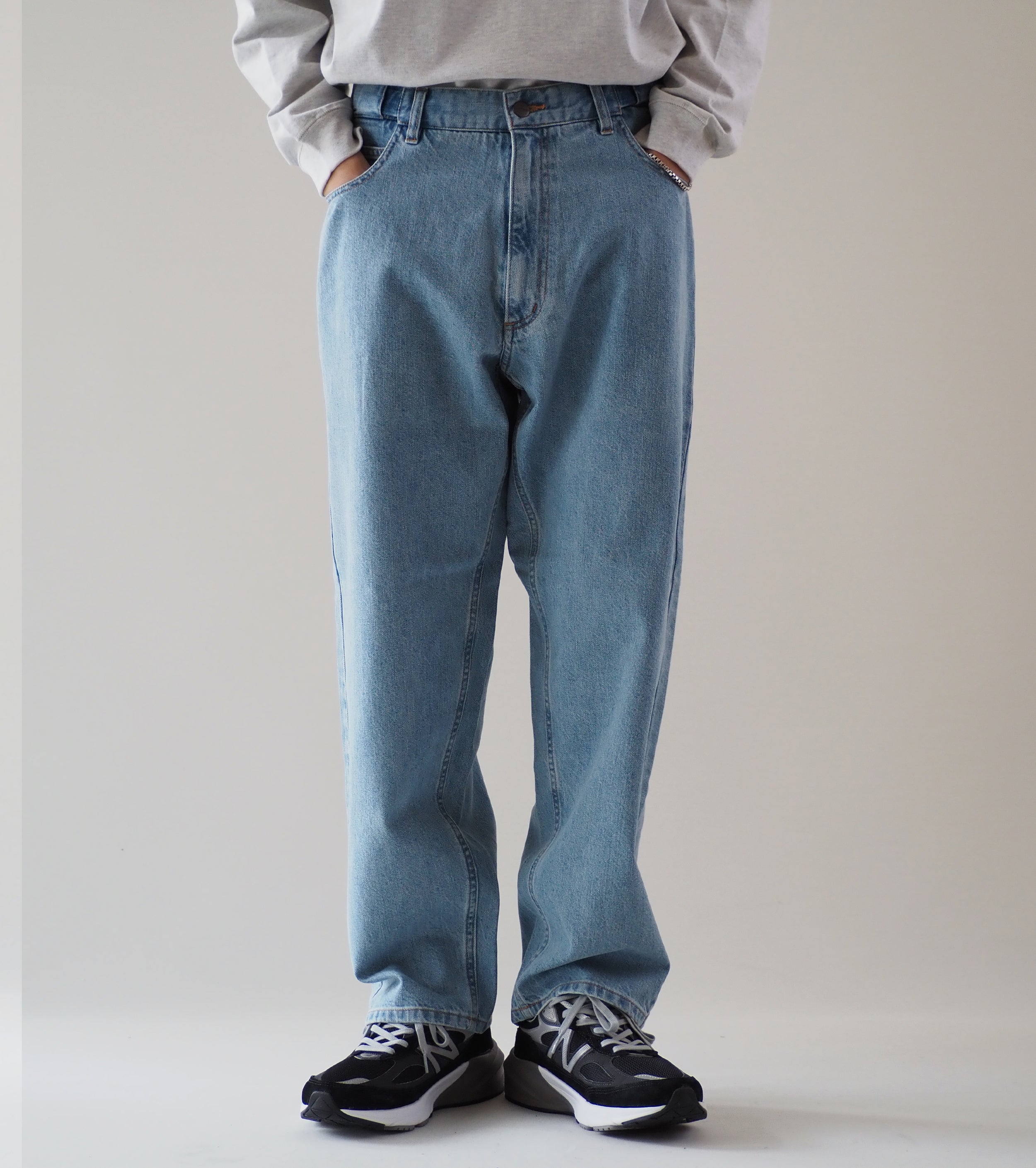 L.L.Bean JAPAN EDITION Men's Dexter Comfort Waist Jeans ,Fade Blue
