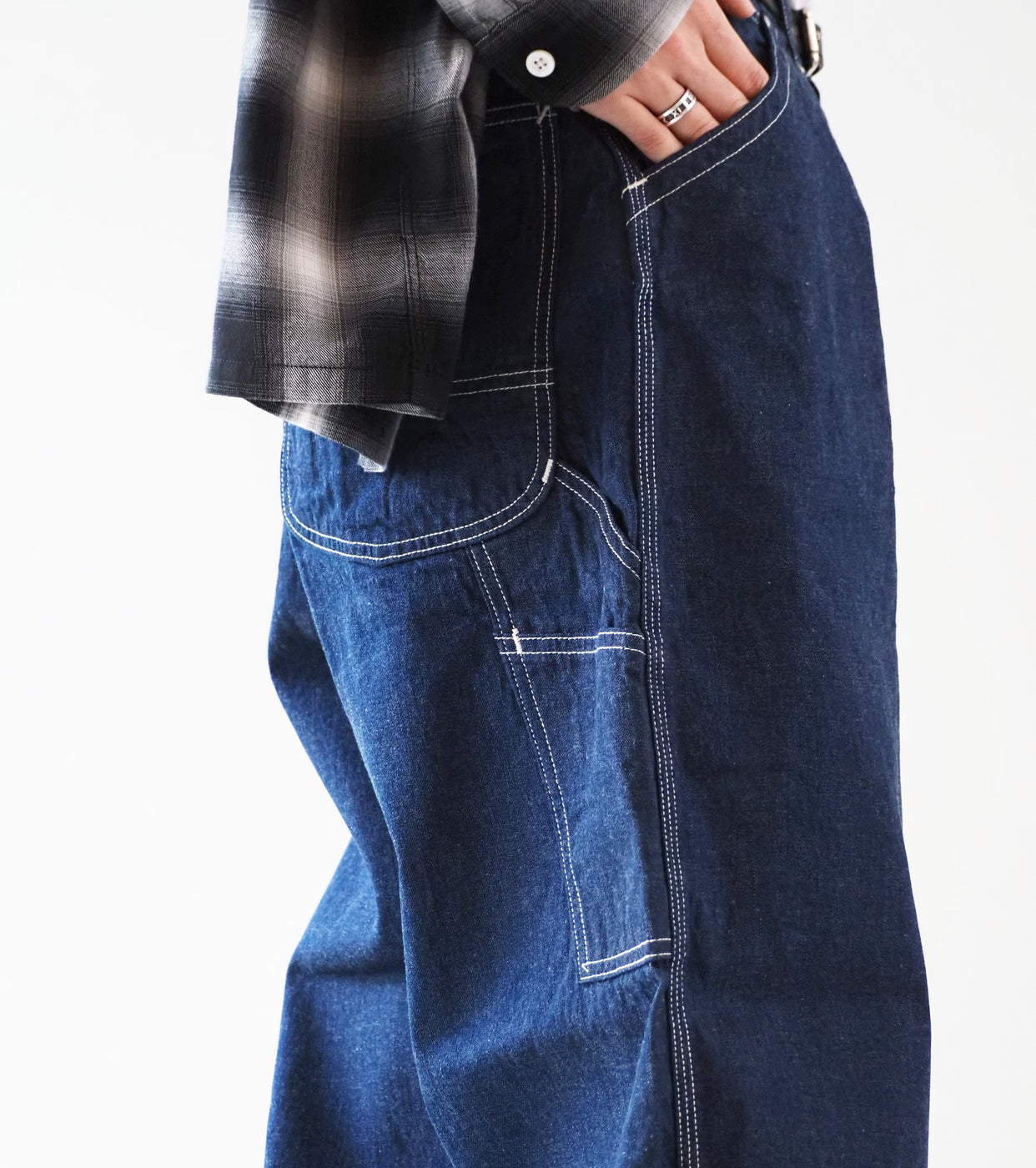 orslow Wide Fit 30's Painter Pants , One Wash