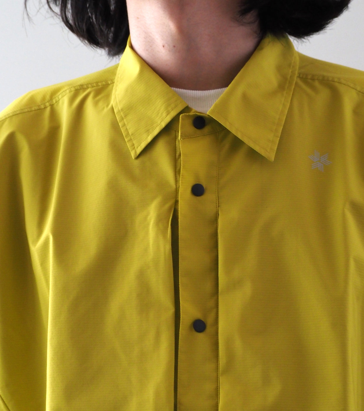 Goldwin PERTEX EQUILIBRIUM S/S Wind Shirt , Citronelle