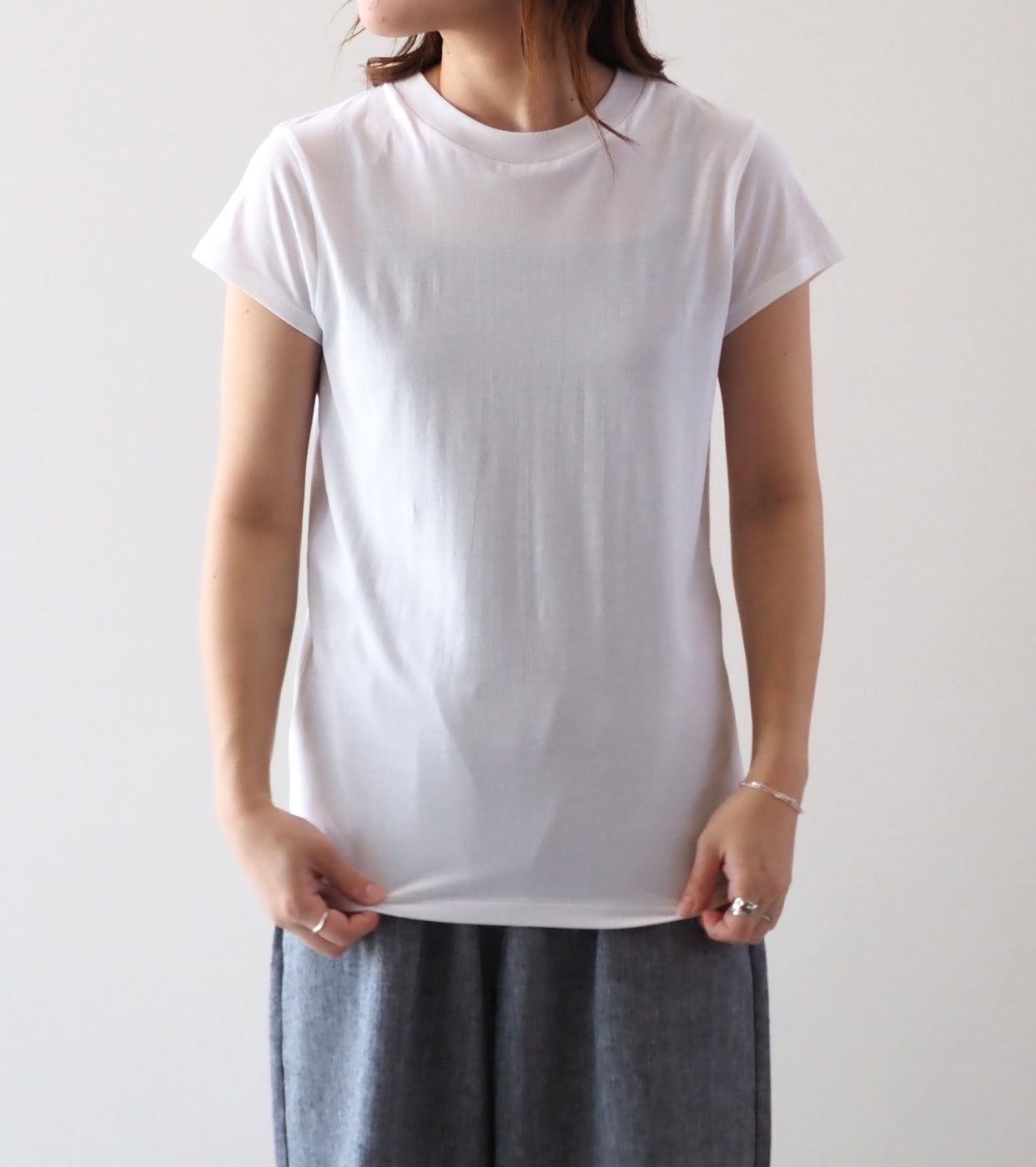 ALWEL CAP SLEEVE TEE , White