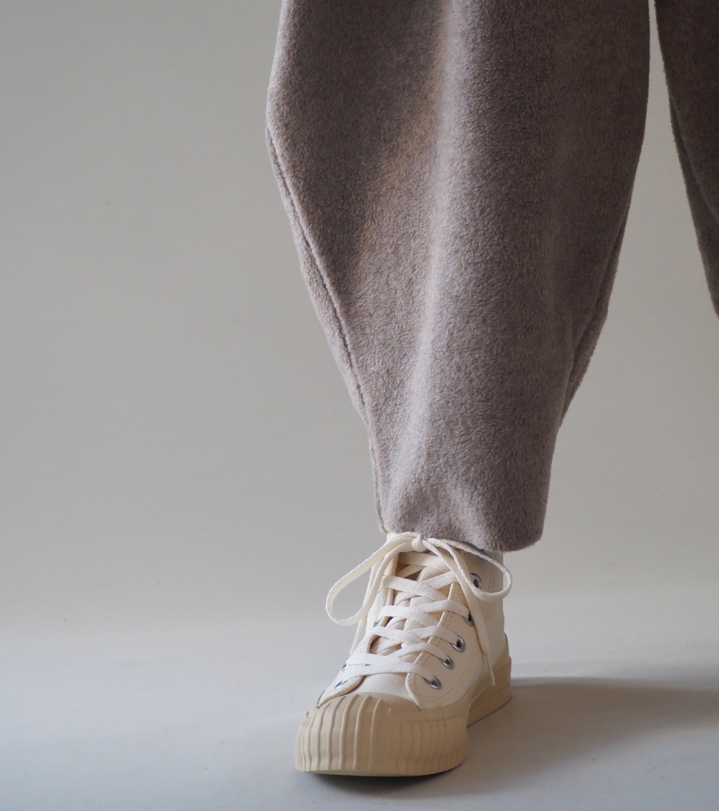 ALWEL FLEECE PEG PANTS , Mocha