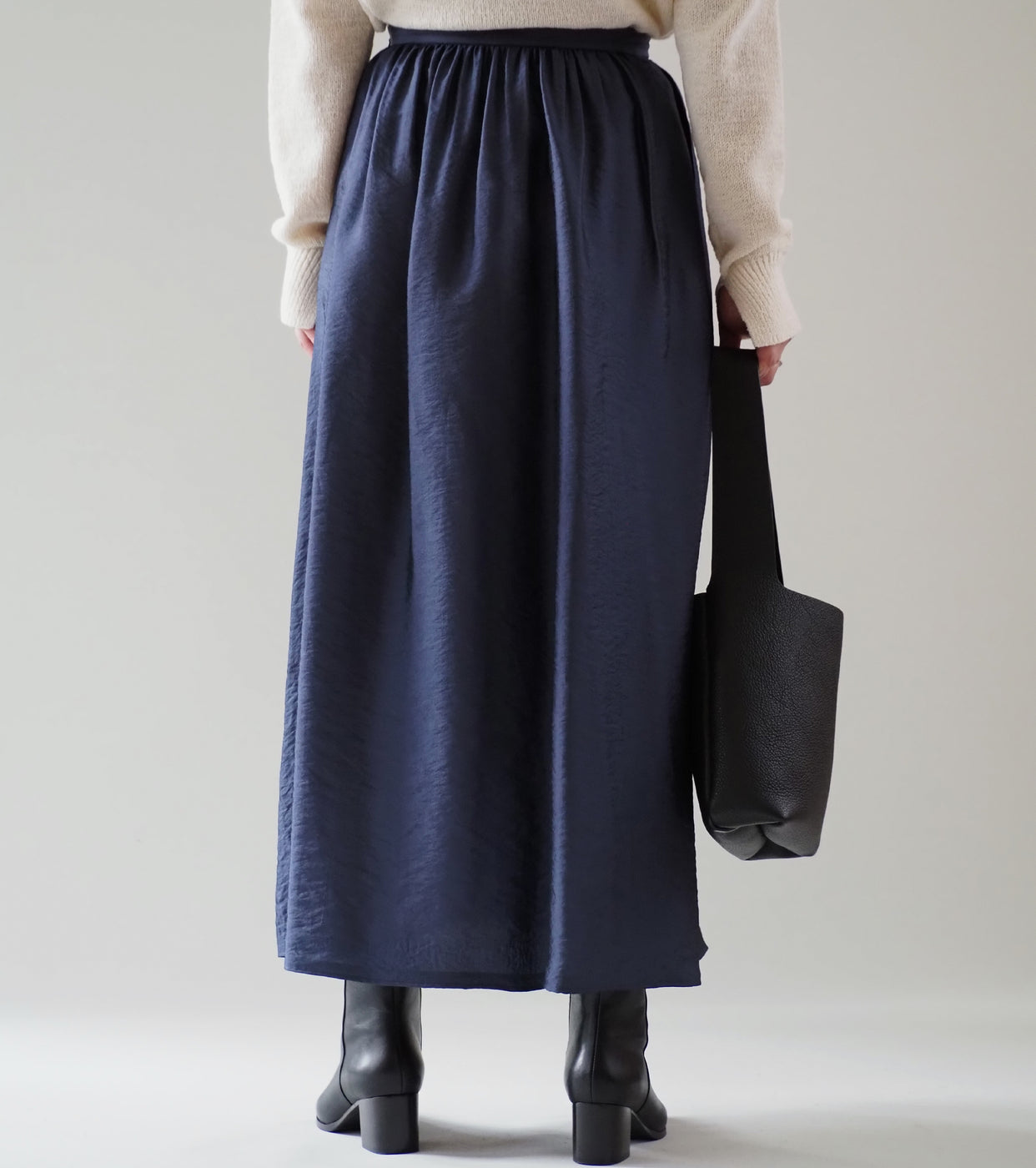 blurhms Ny/R Gather Skirt , Dark Purple Navy
