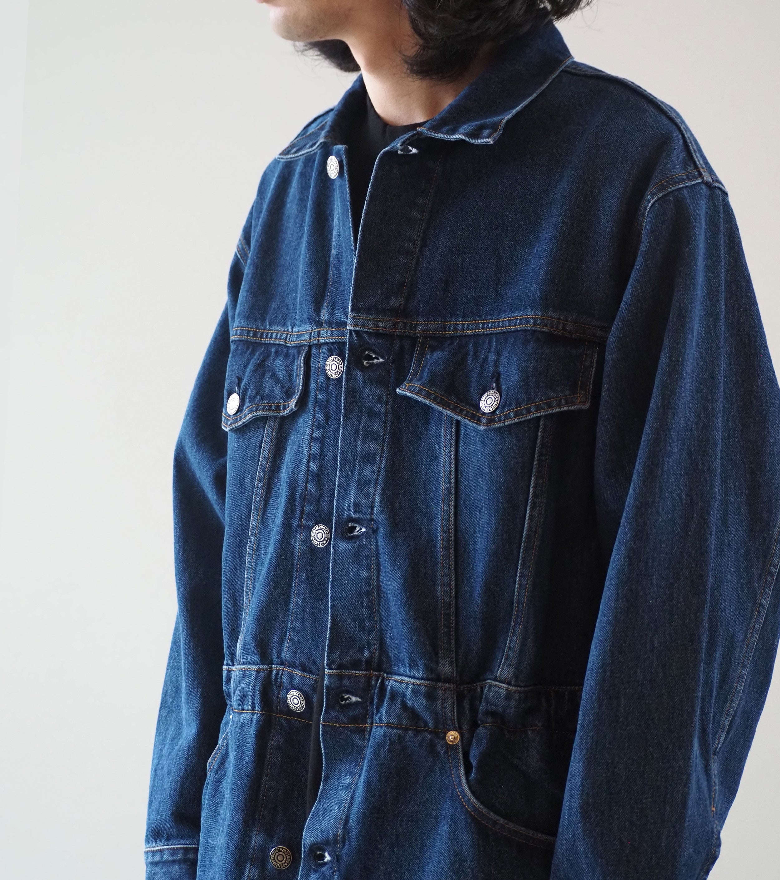 orslow Denim Half Coat , 6 Month Wash