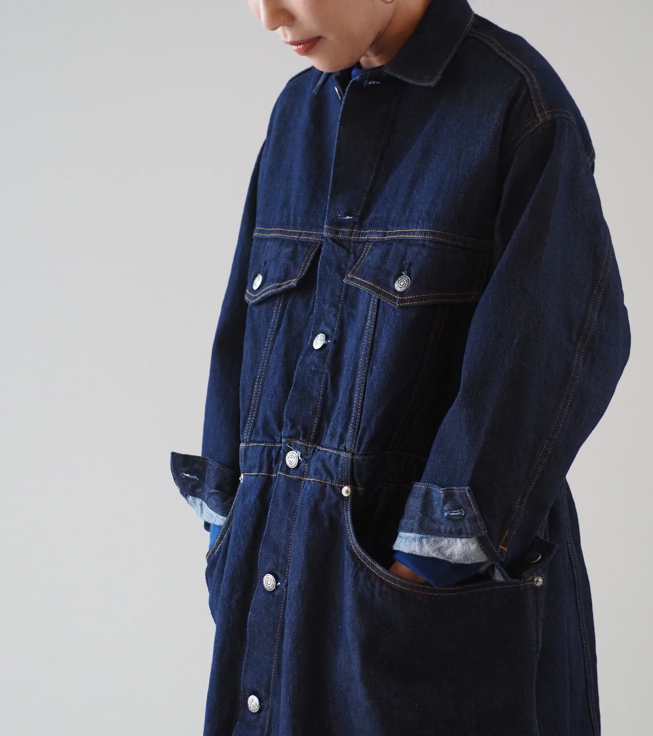 orslow Denim Coat  , One Wash