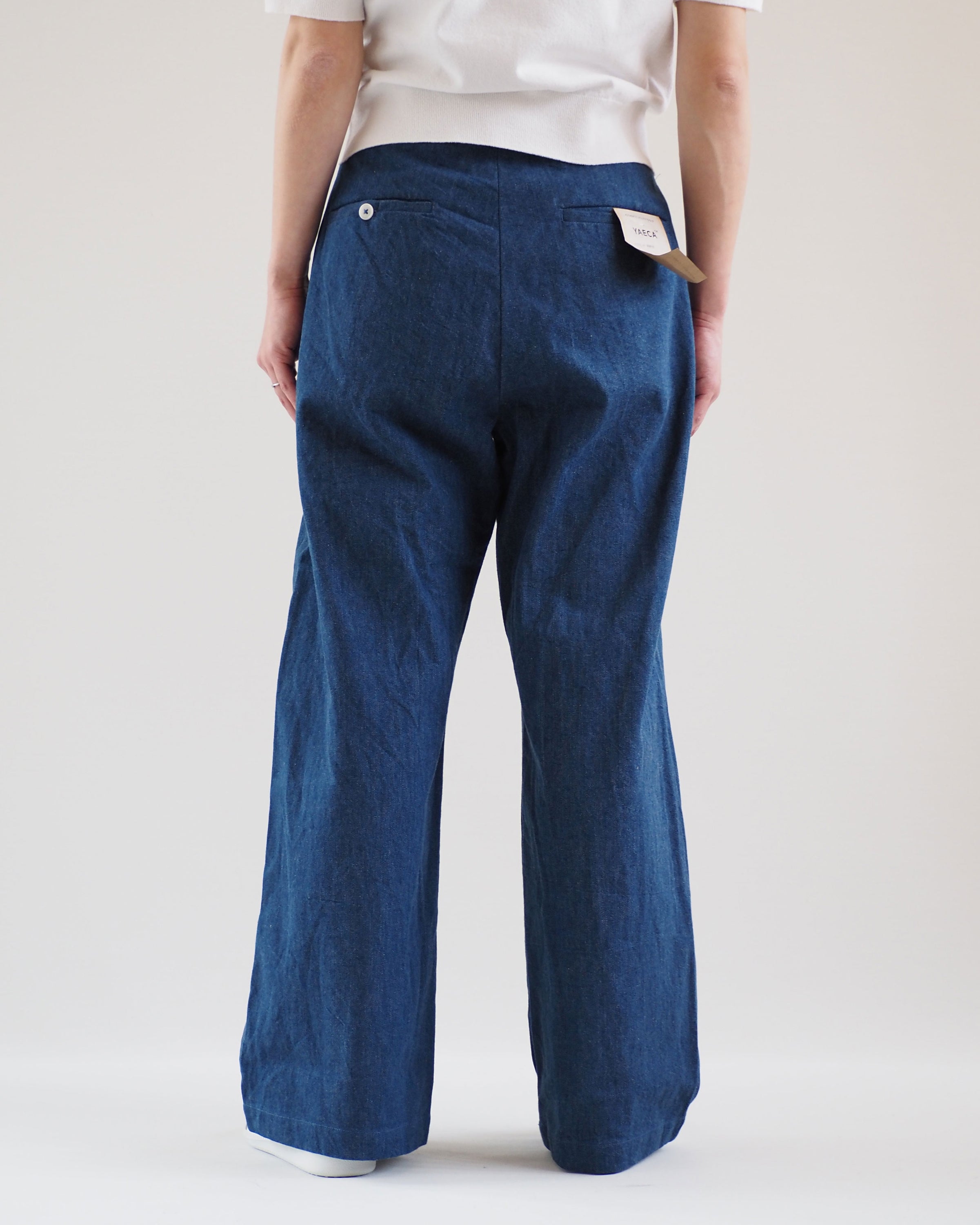 DenimWidePants, Indigo