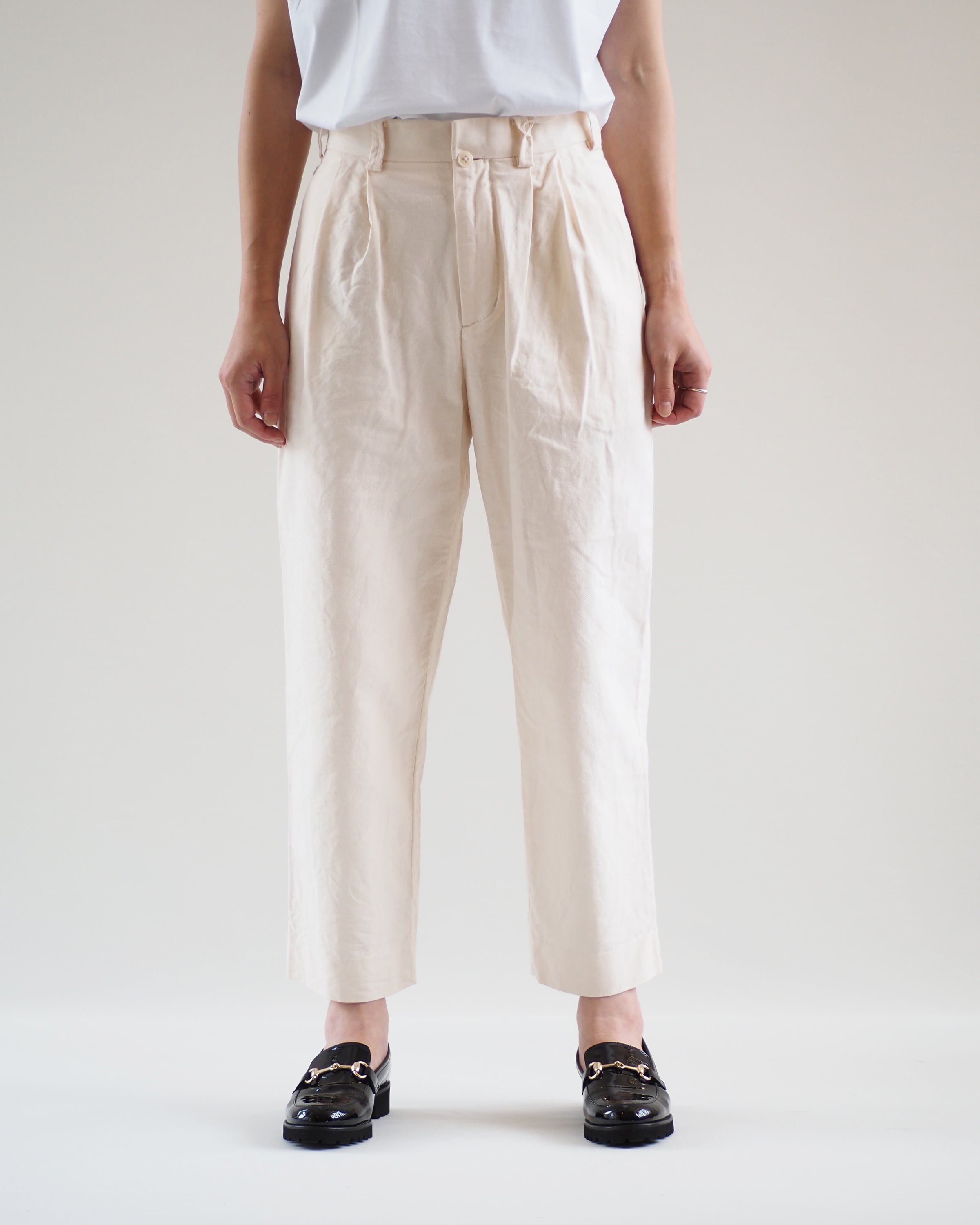 TwoTuck Pants, Hinoki