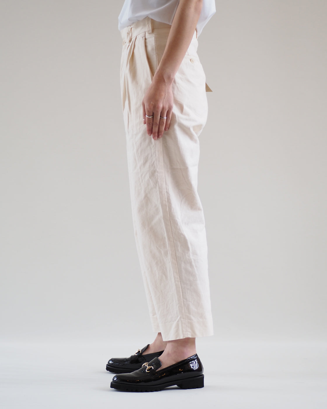 TwoTuck Pants, Hinoki