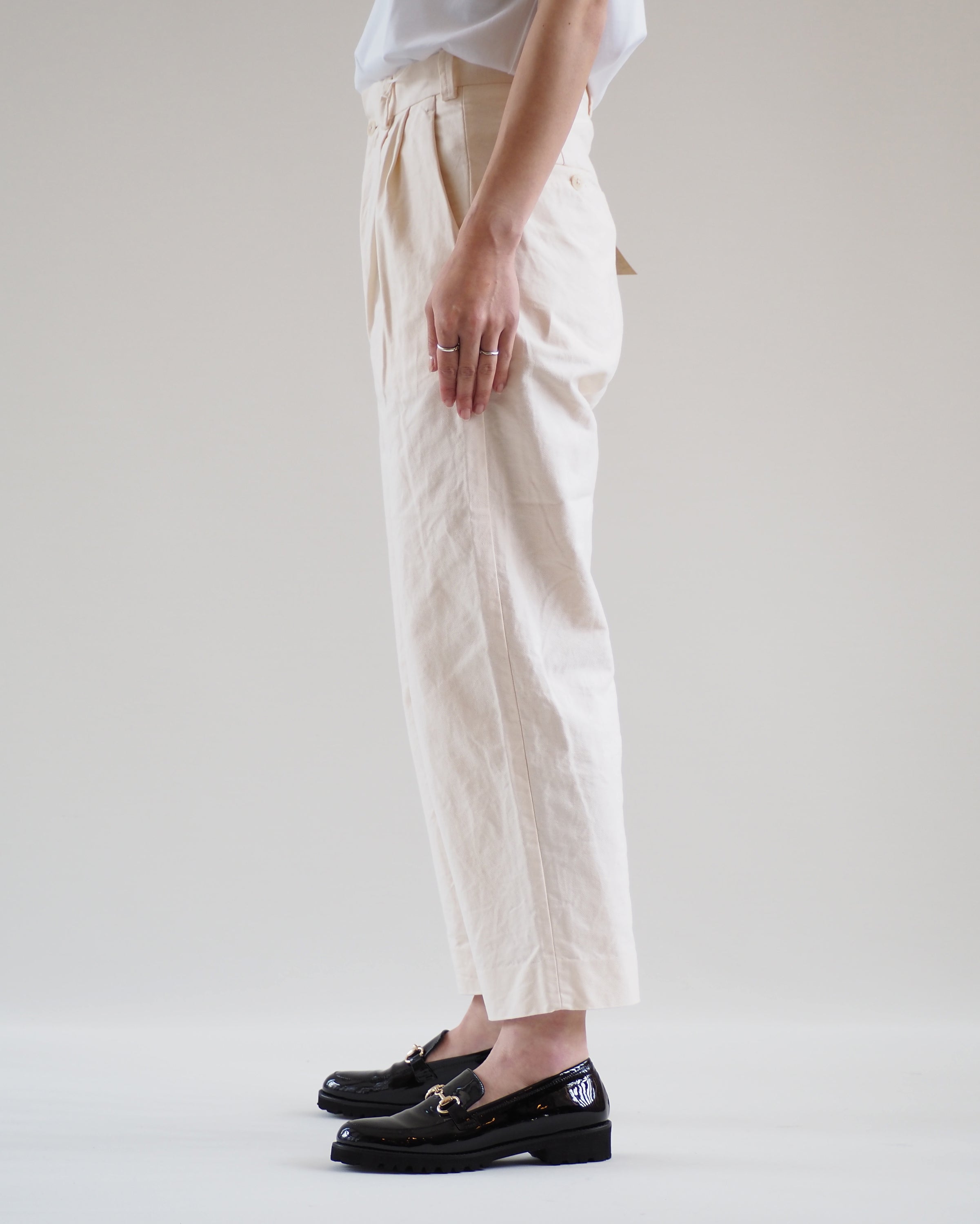 TwoTuck Pants, Hinoki