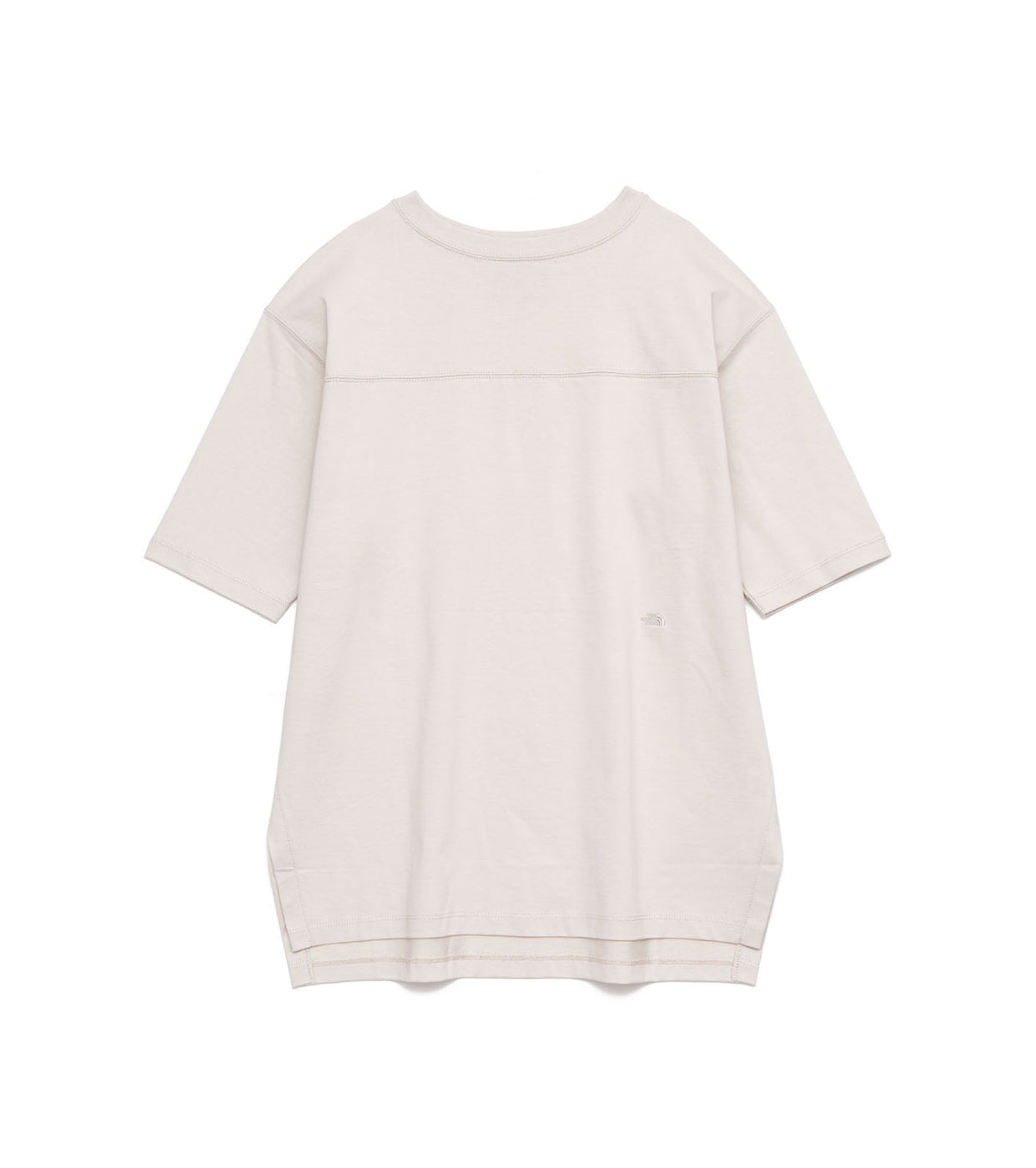 Half Sleeve Big Tee, Light Beige