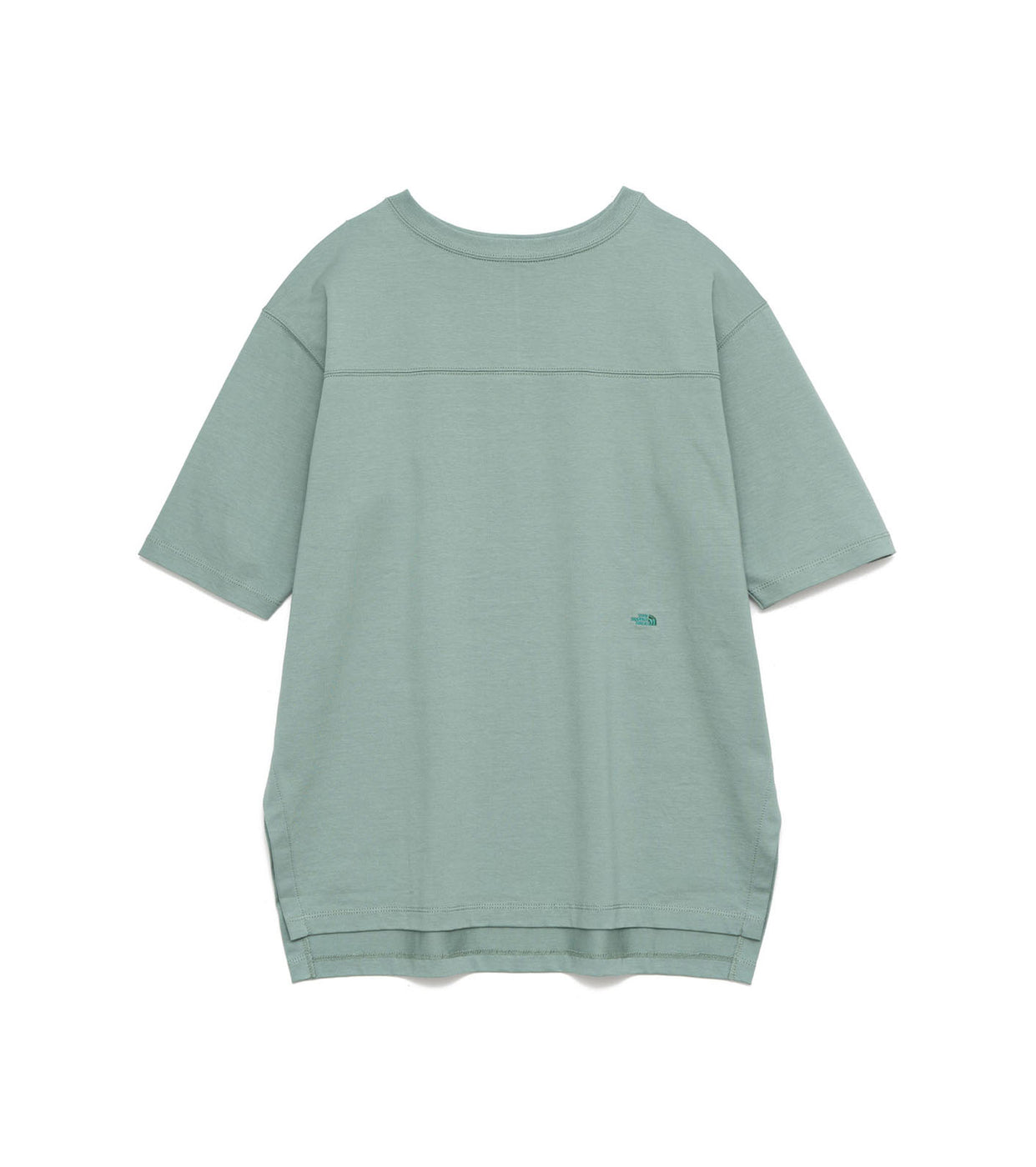 Half Sleeve Big Tee, Slate Green