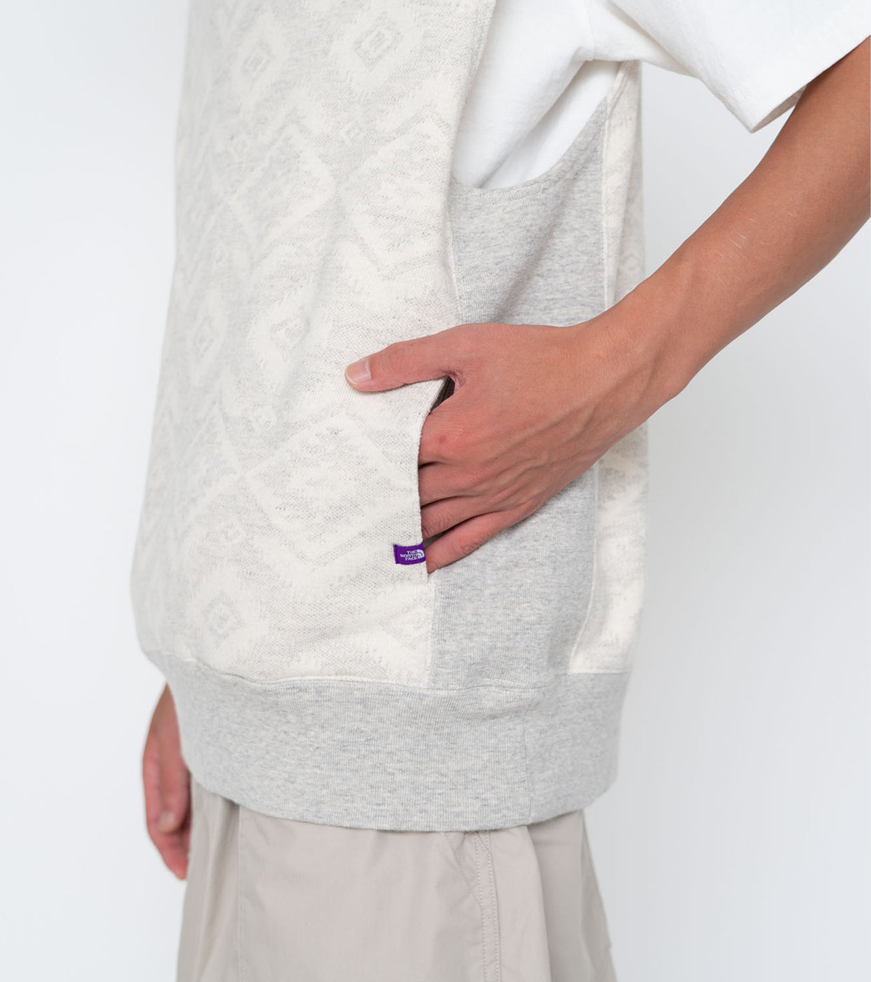 Jacquard Field Vest, Oatmeal