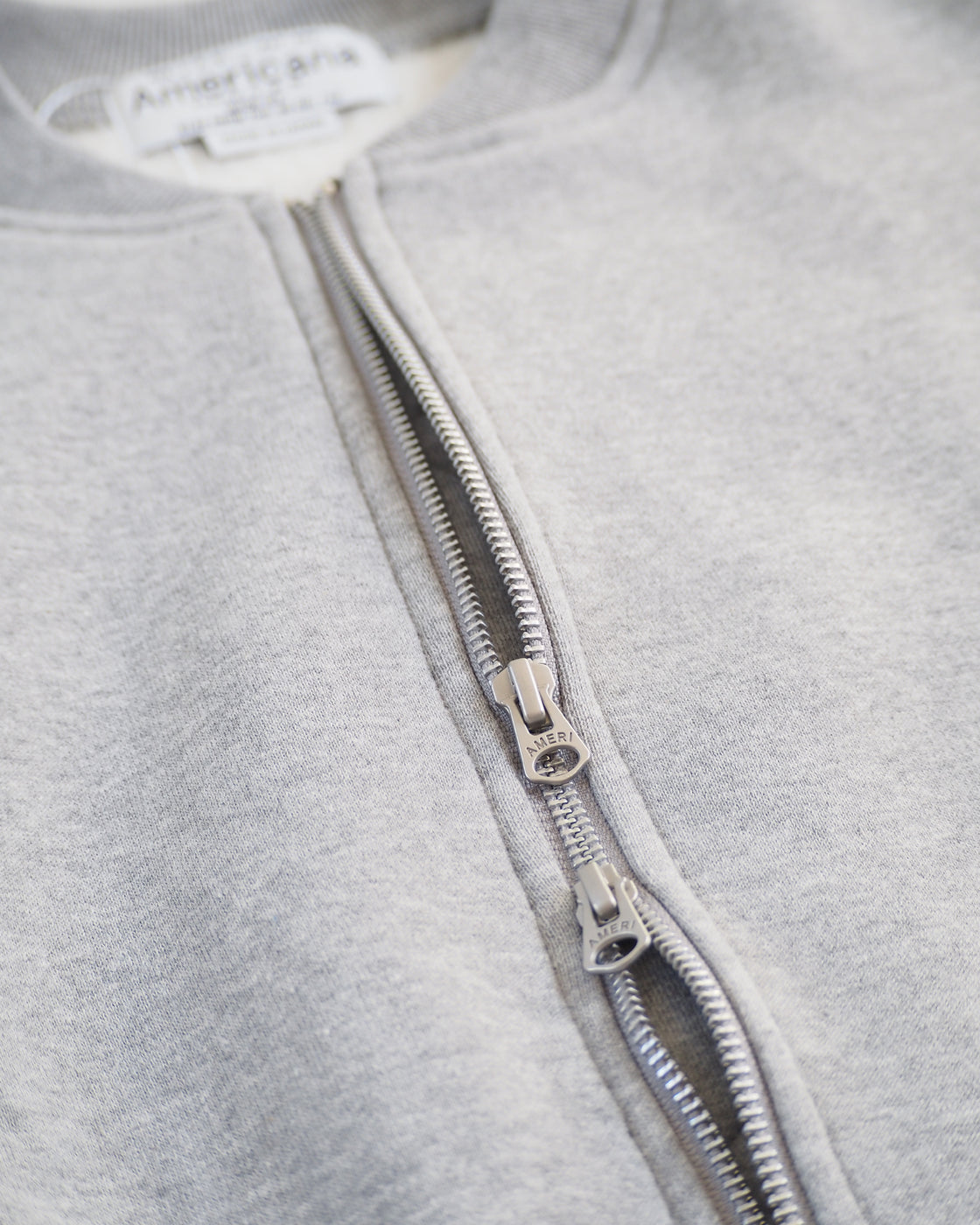 Americana MA-1 Type Sweatshirt Blouson, Moku Gray