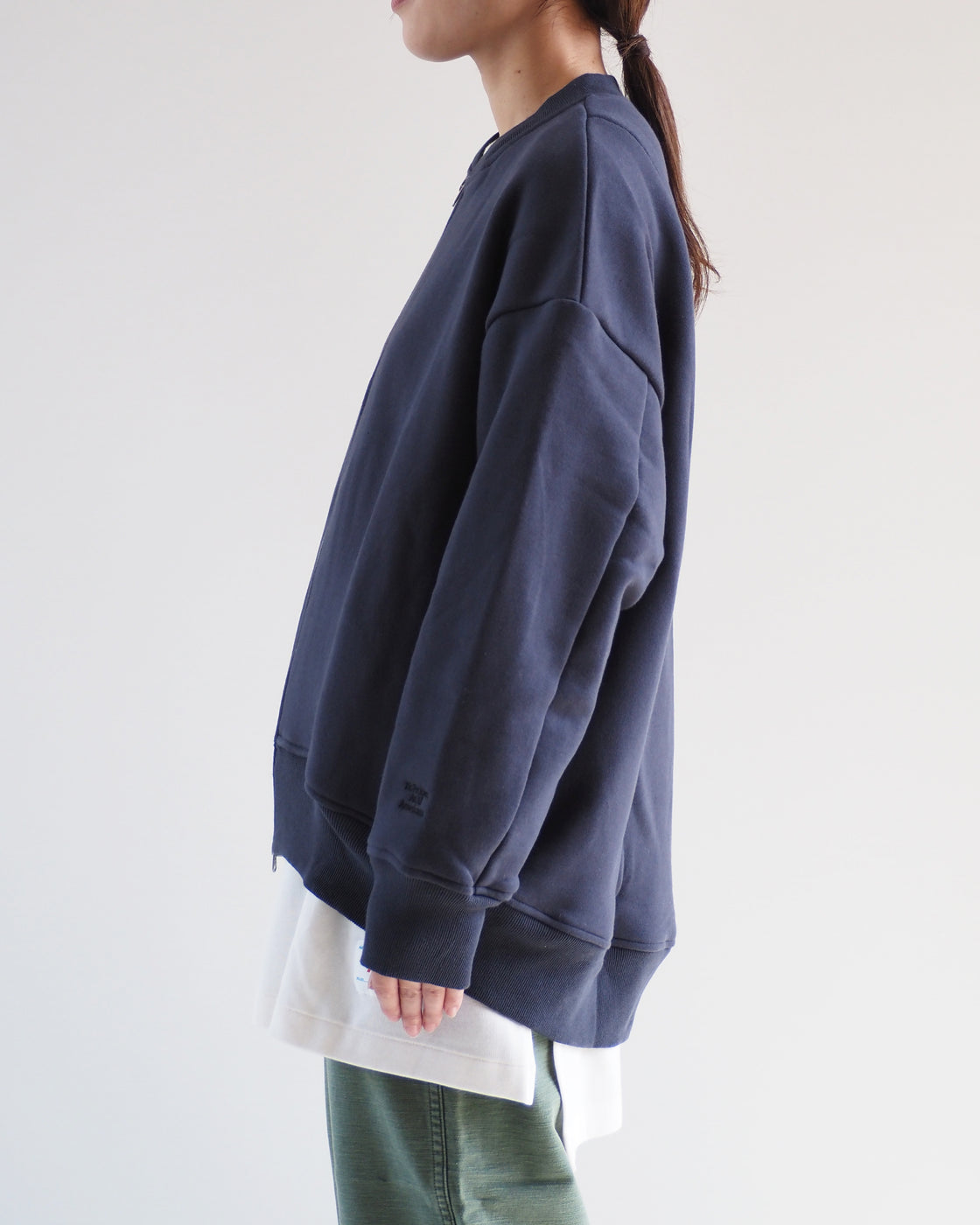 Americana MA-1 Type Sweatshirt Blouson, Sumikuro