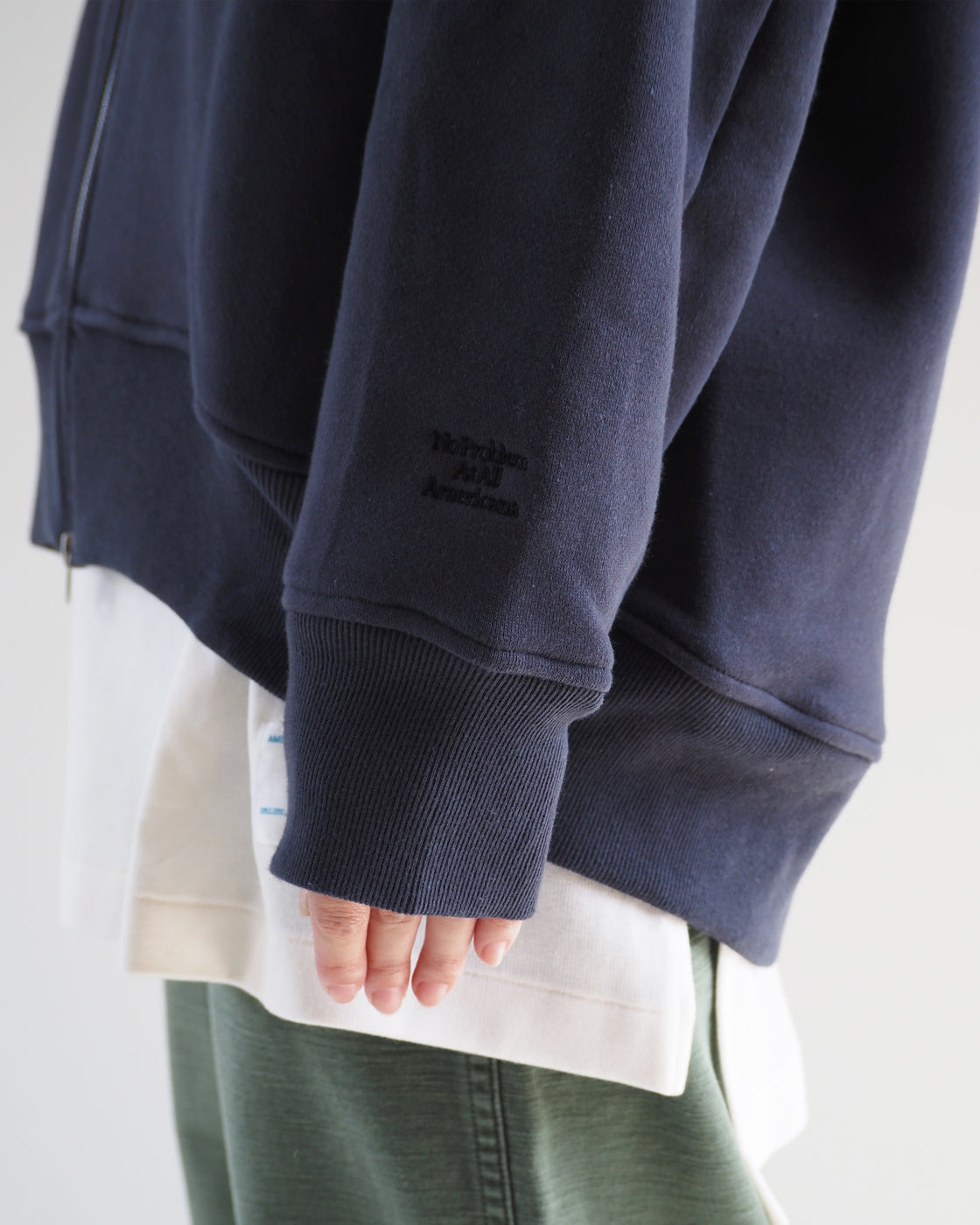 Americana MA-1 Type Sweatshirt Blouson, Sumikuro
