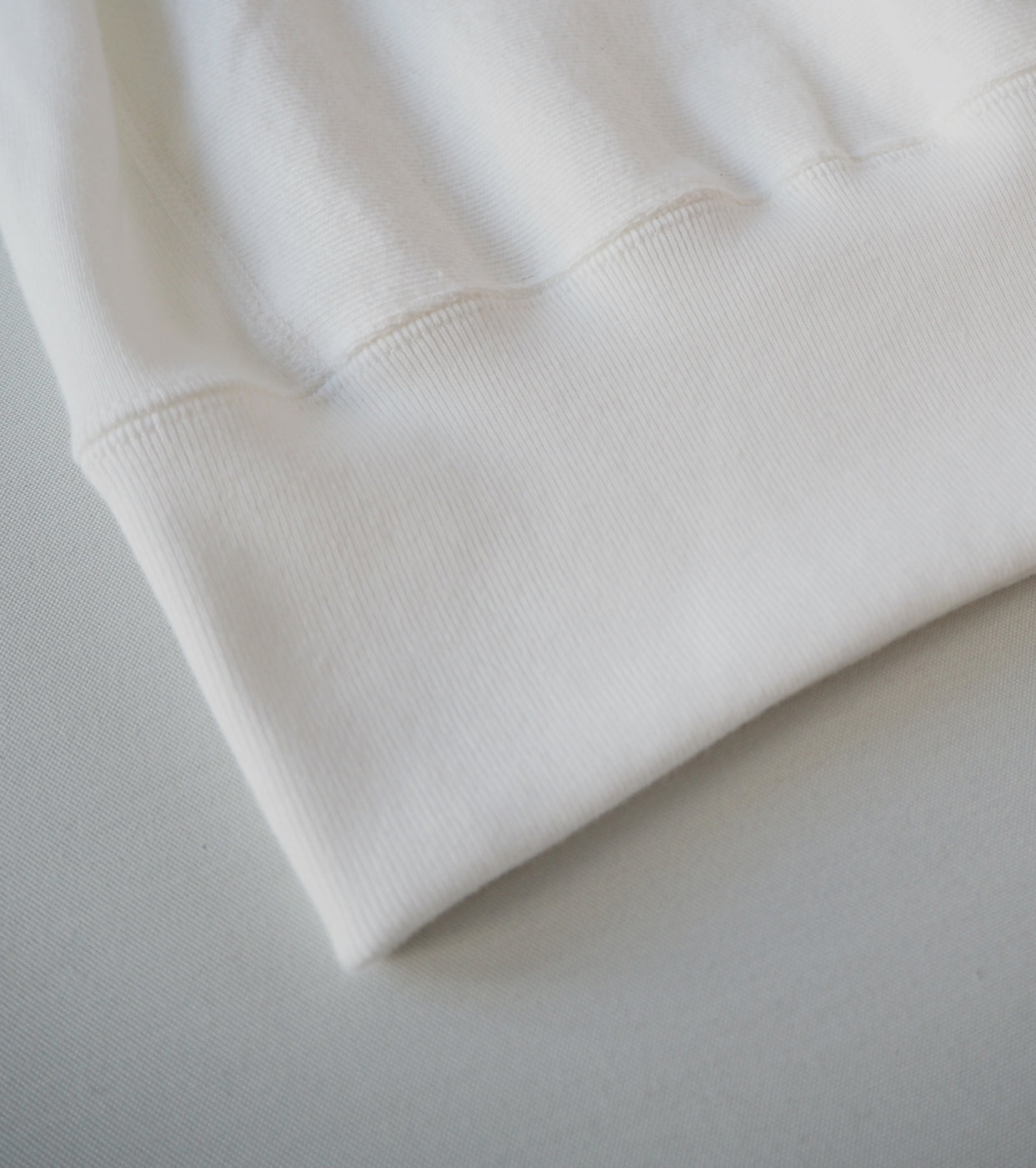 Americana Cutoff SweatShirt Crew , Off White