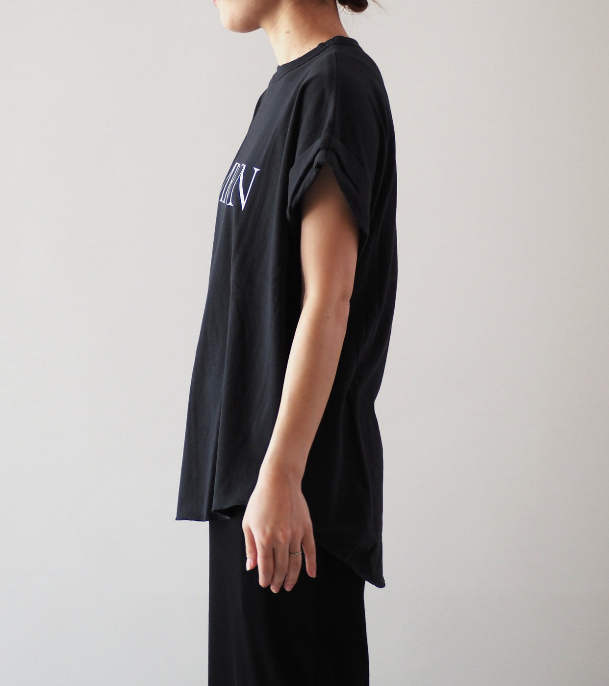 Americana Sleeves Rolled UP Tunic Length, Sumikuro