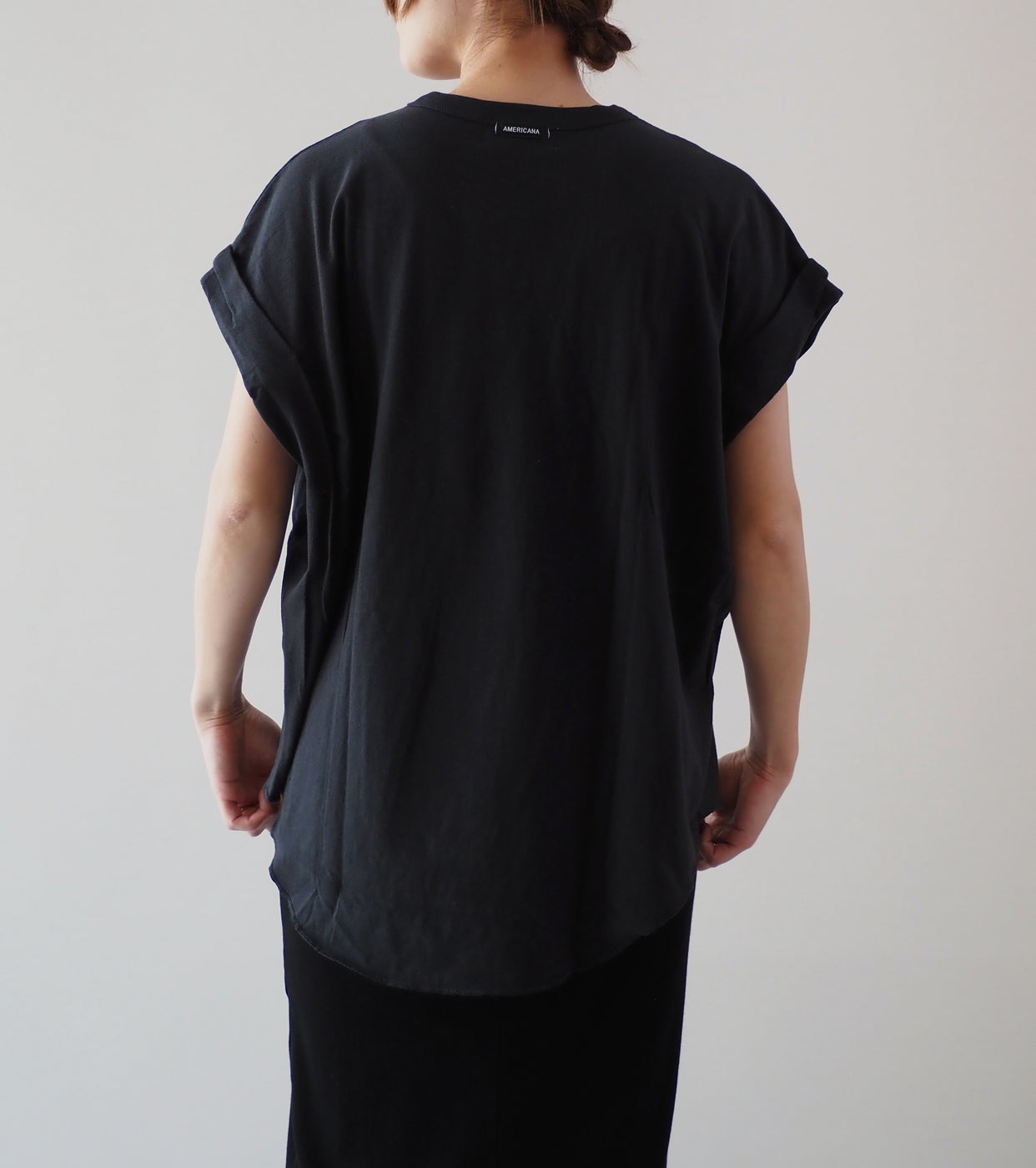 Americana Sleeves Rolled UP Tunic Length, Sumikuro