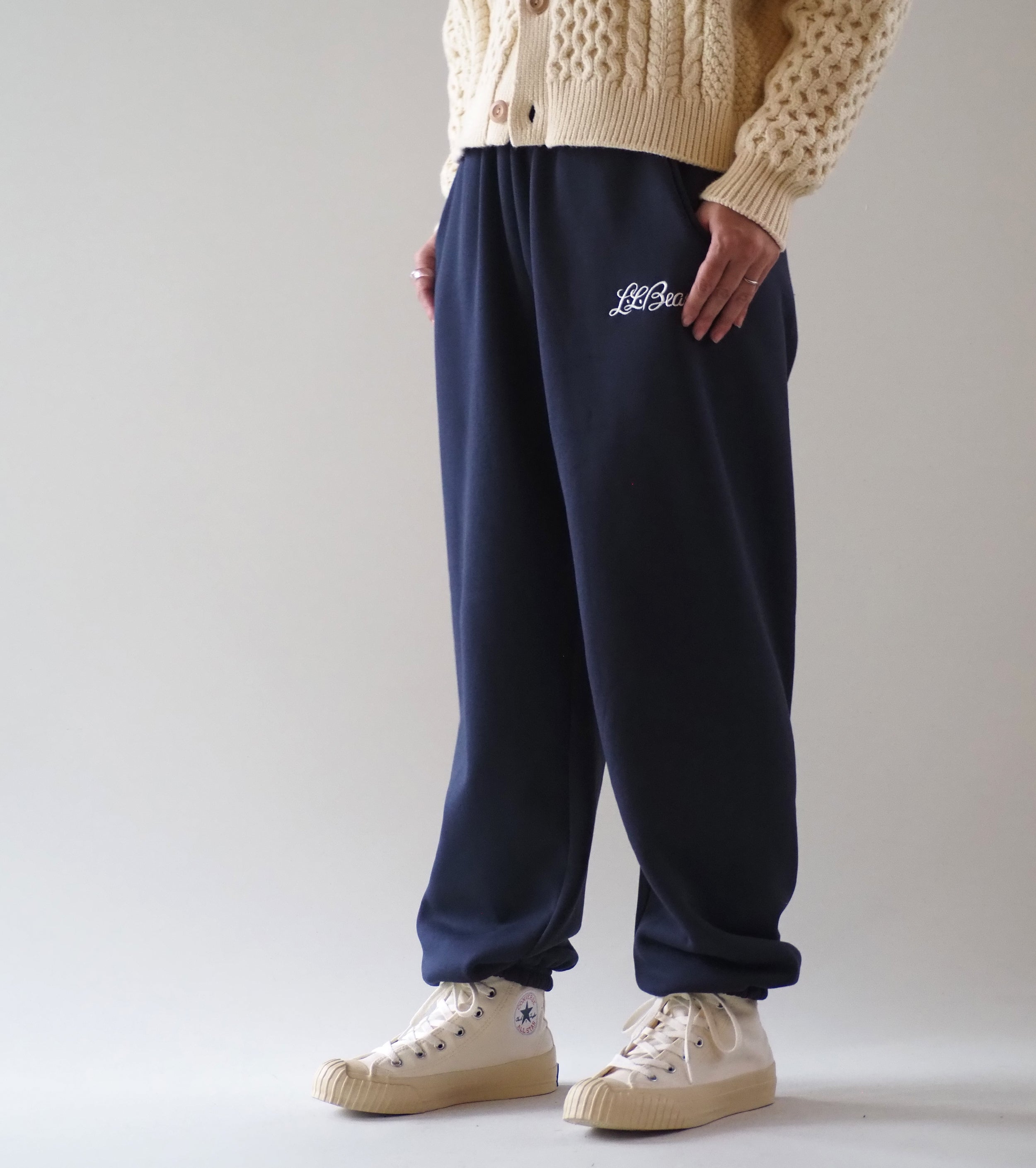 L.L.Bean JAPAN EDITION  Women's Winthrop Sweat Pants, Navy