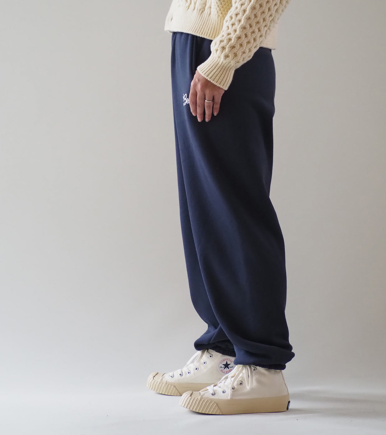L.L.Bean JAPAN EDITION  Women's Winthrop Sweat Pants, Navy