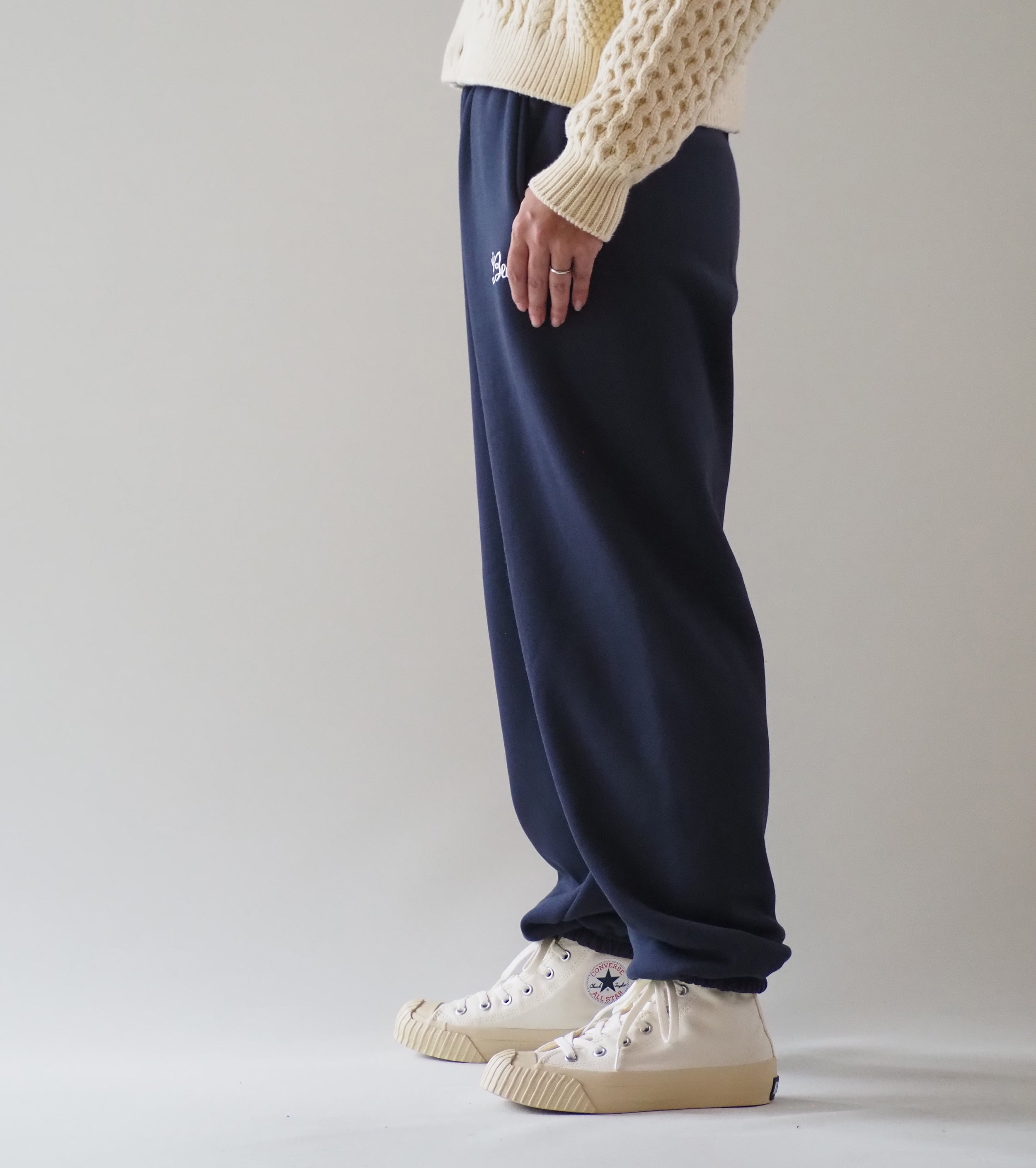 L.L.Bean JAPAN EDITION  Women's Winthrop Sweat Pants, Navy