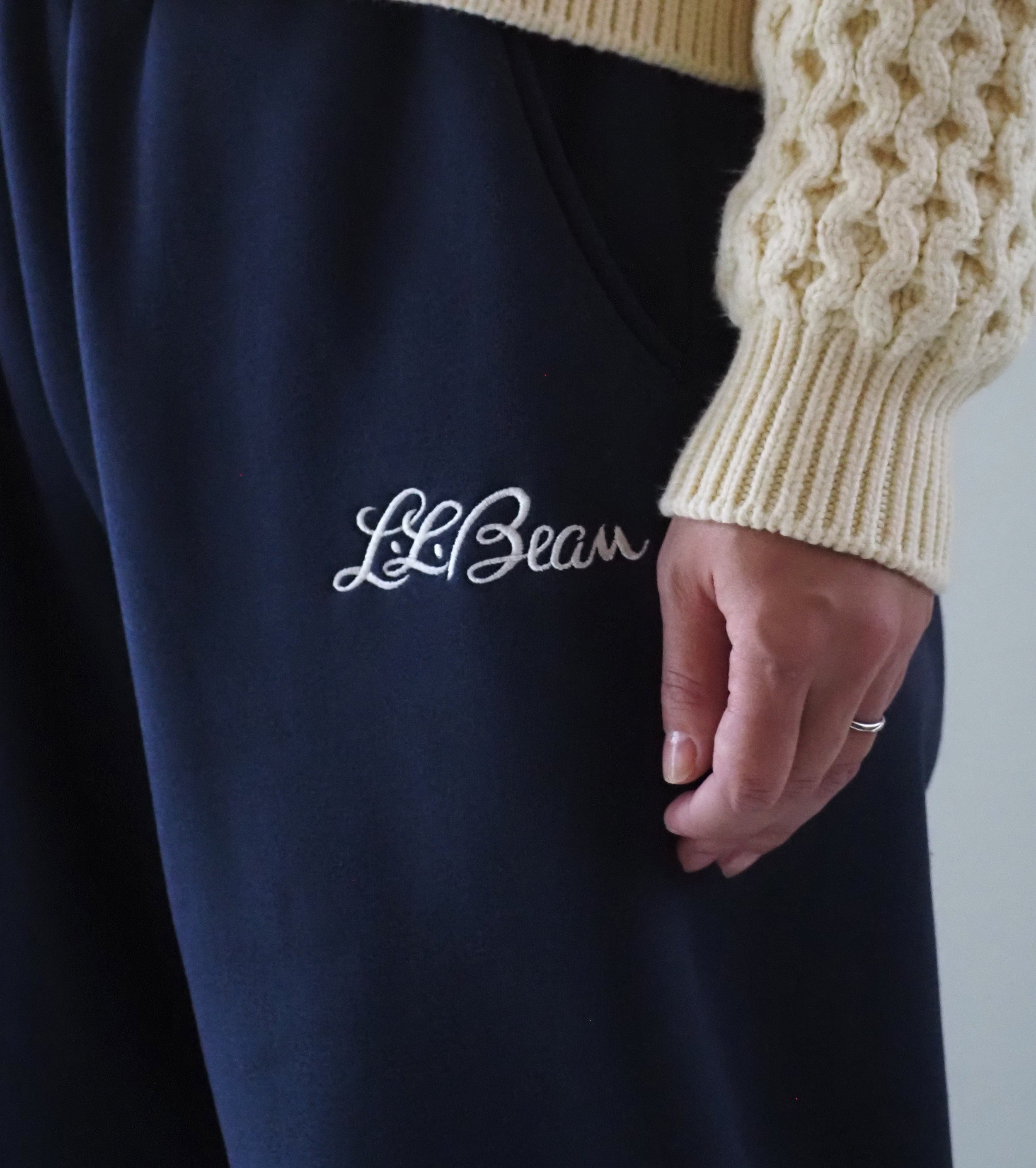 L.L.Bean JAPAN EDITION  Women's Winthrop Sweat Pants, Navy
