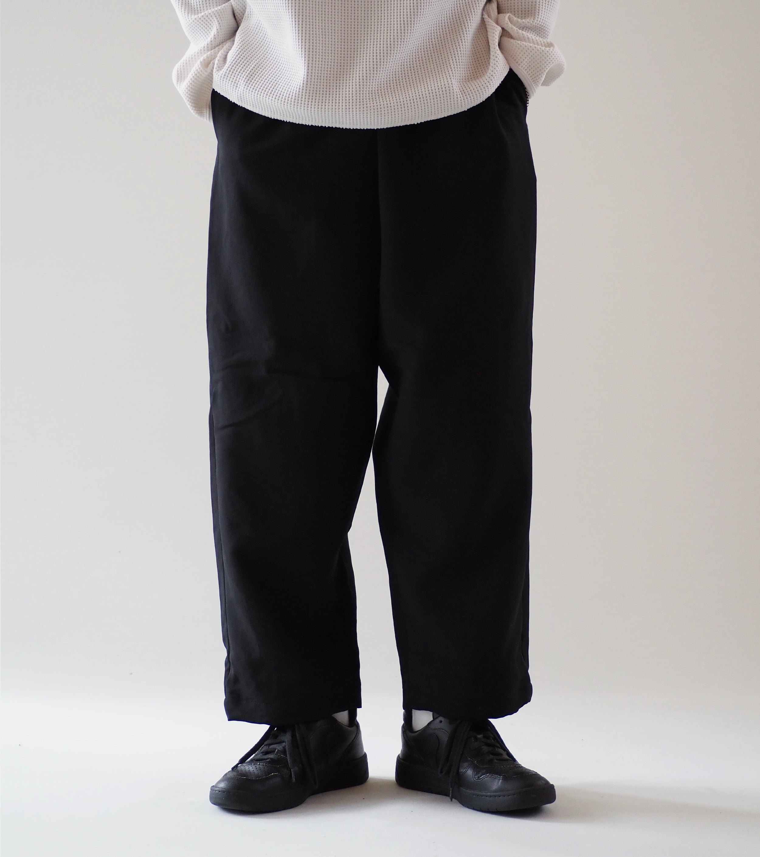 Goldwin Wide Ankle Easy Pants, Black