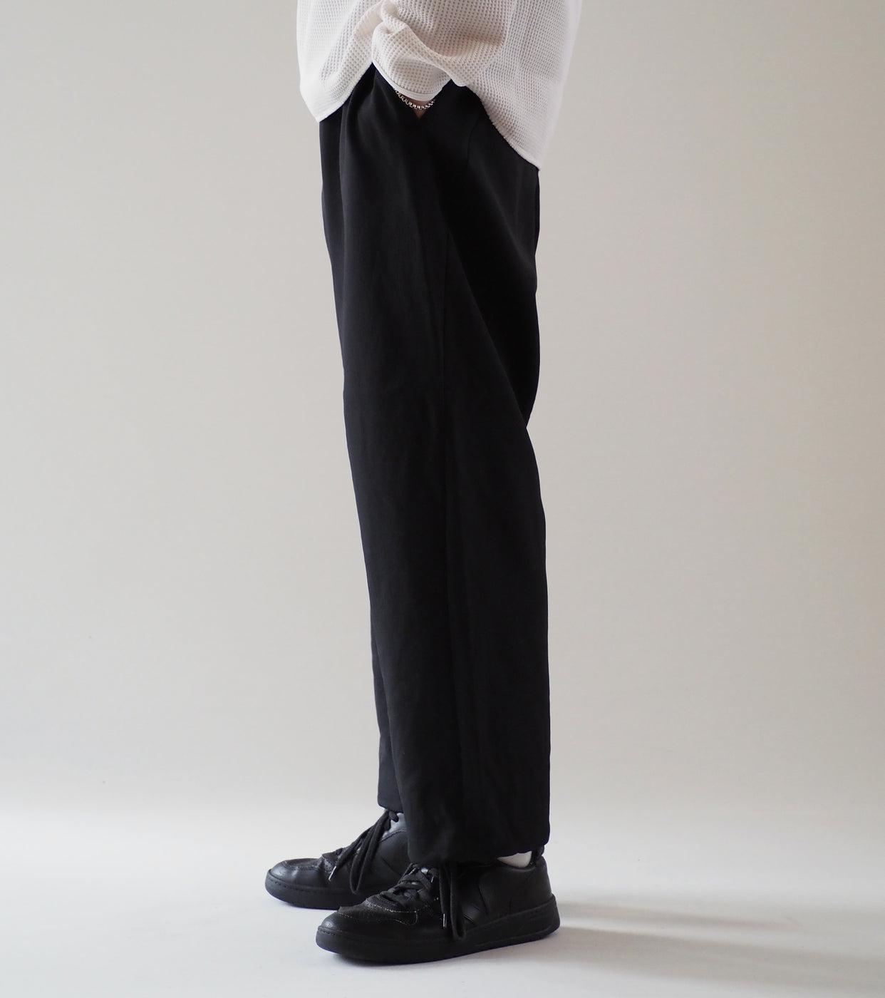 Goldwin Wide Ankle Easy Pants, Black
