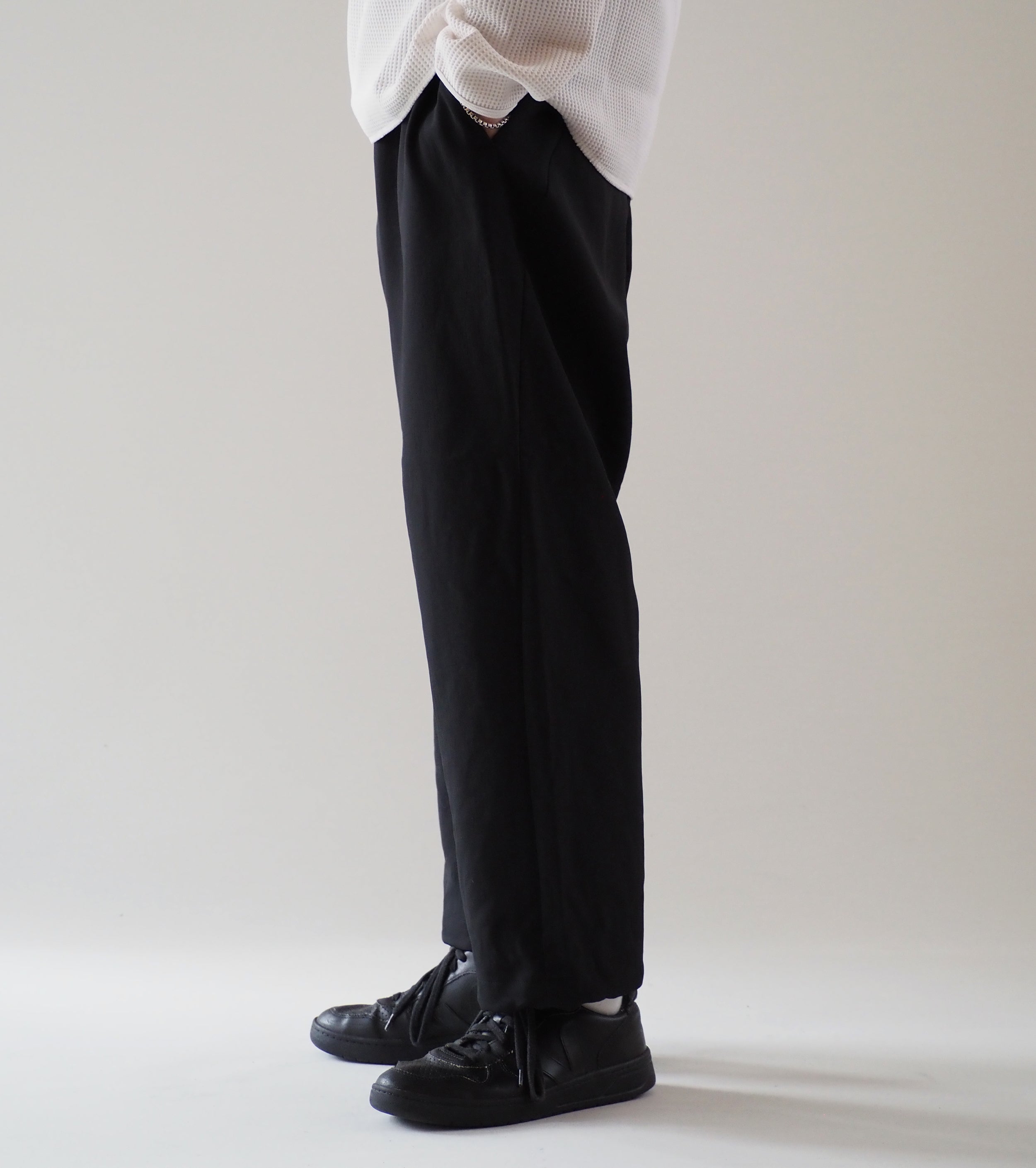 Goldwin Wide Ankle Easy Pants, Black