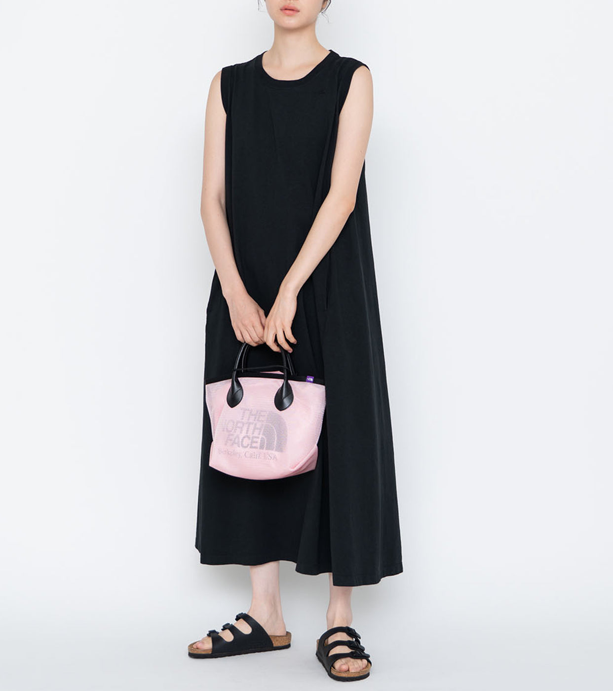Mesh Field Tote S, Pink